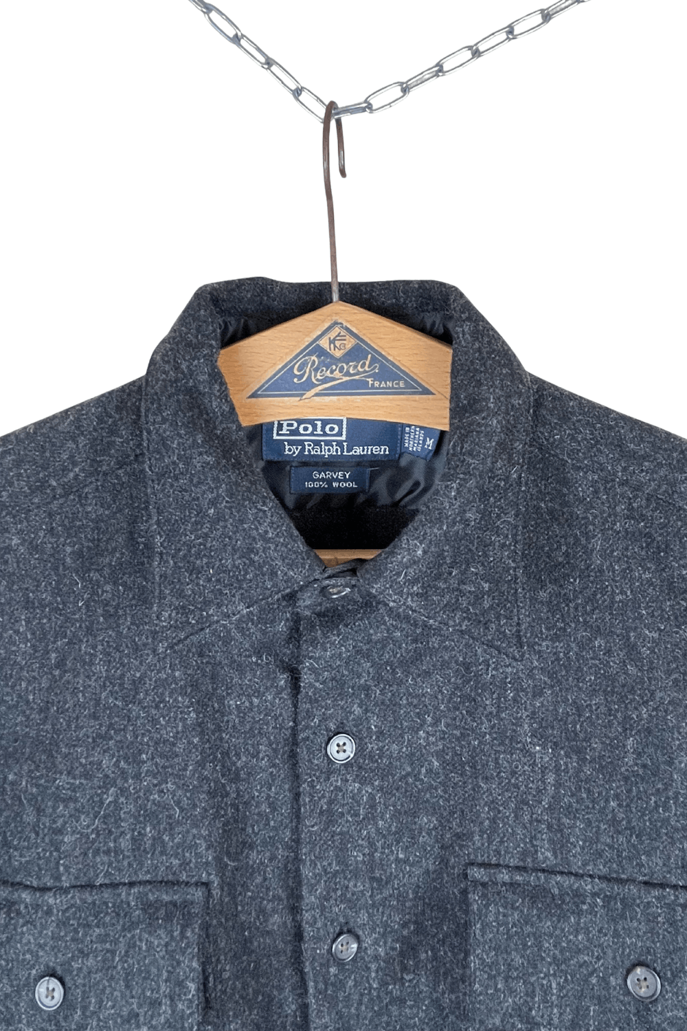 Polo Ralph Lauren PRL“GARVEY” Wool CPO Overshirt Jacket Charcoal M – Lined Size US M / EU 48-50 / 2 - 3 Thumbnail