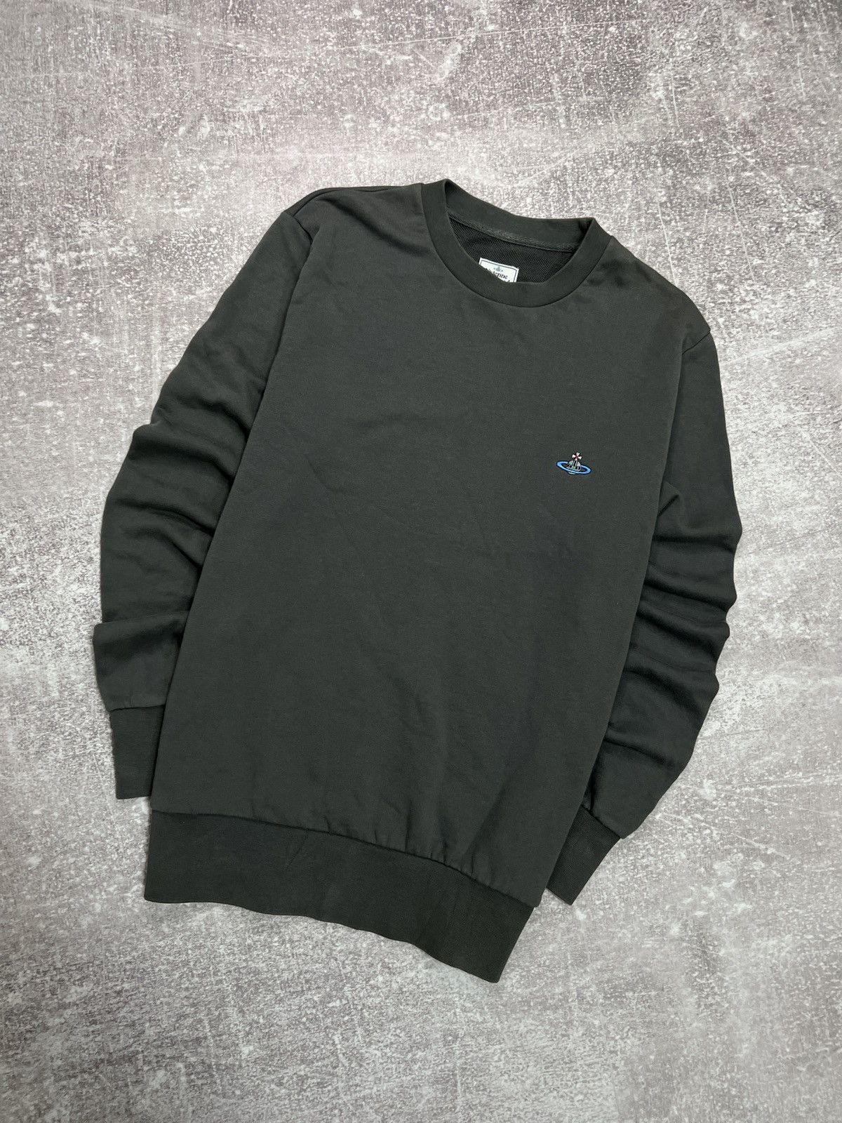 Vivienne Westwood Vintage Vivienne Westwood Sweatshirt Orb Logo Basic Pullover Size US M / EU 48-50 / 2 - 1 Thumbnail