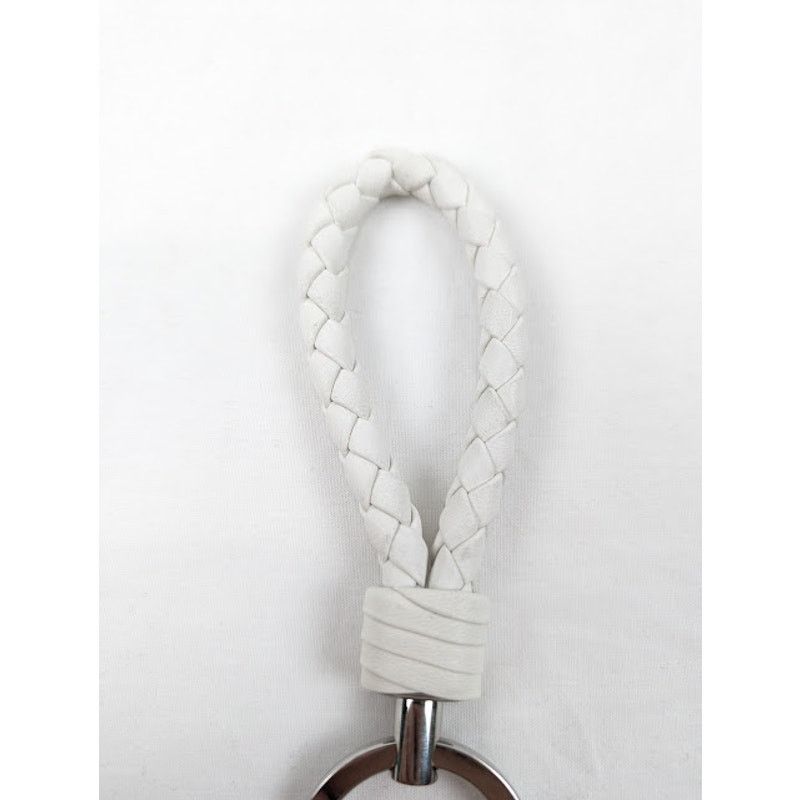 Bottega Veneta o1rshd1 Size: OS / Key Ring in White Size ONE SIZE - 8 Thumbnail