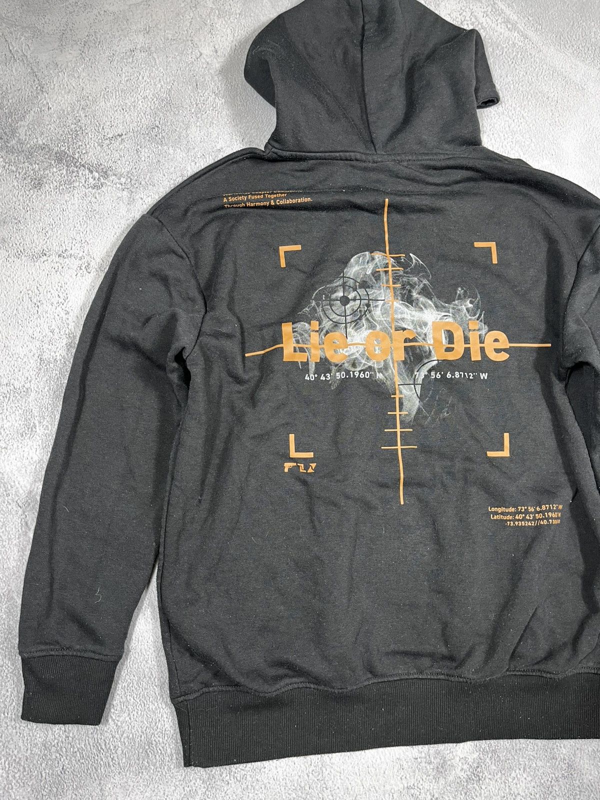Band Tees × Vintage Vintage Y2K Lie or Die big logo hoodie streetwear M Size US M / EU 48-50 / 2 - 2 Thumbnail