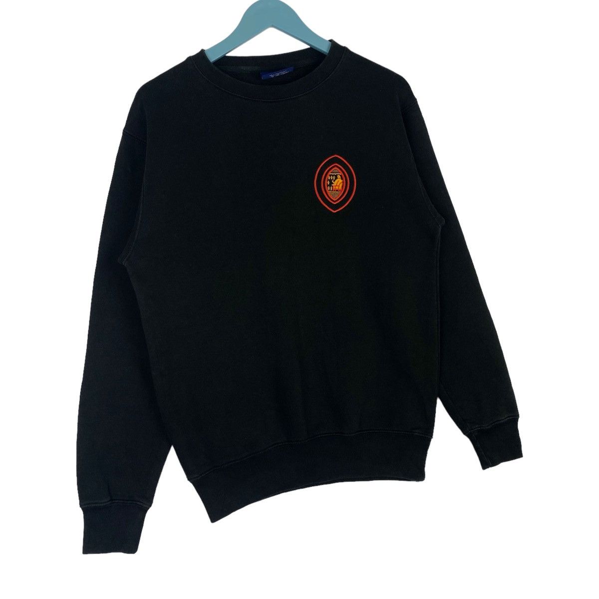 Designer × Vintage Oakhom Sweatshirt Black Crewneck Pullover Jumper Size US M / EU 48-50 / 2 - 4 Thumbnail
