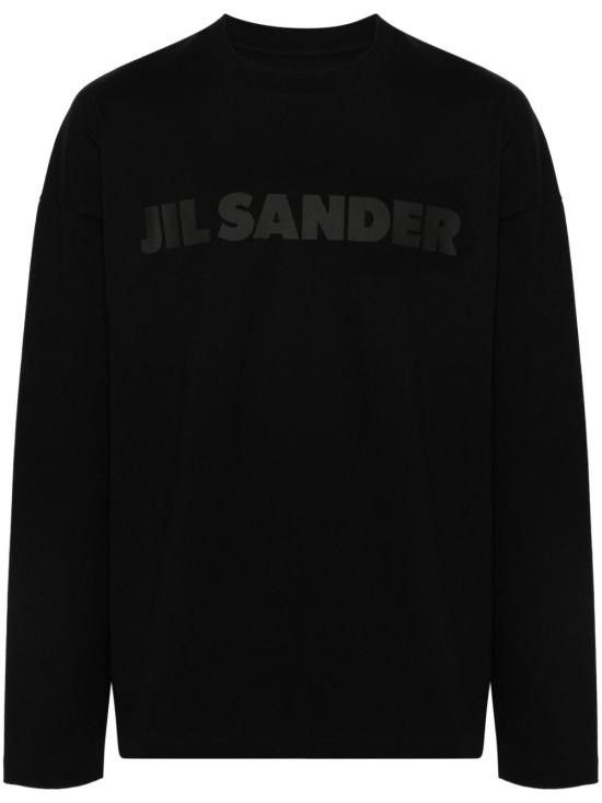 Jil Sander JIL SANDER Men T-Shirts J21GC0167 J20243001 Black Size US L / EU 52-54 / 3 - 1 Thumbnail