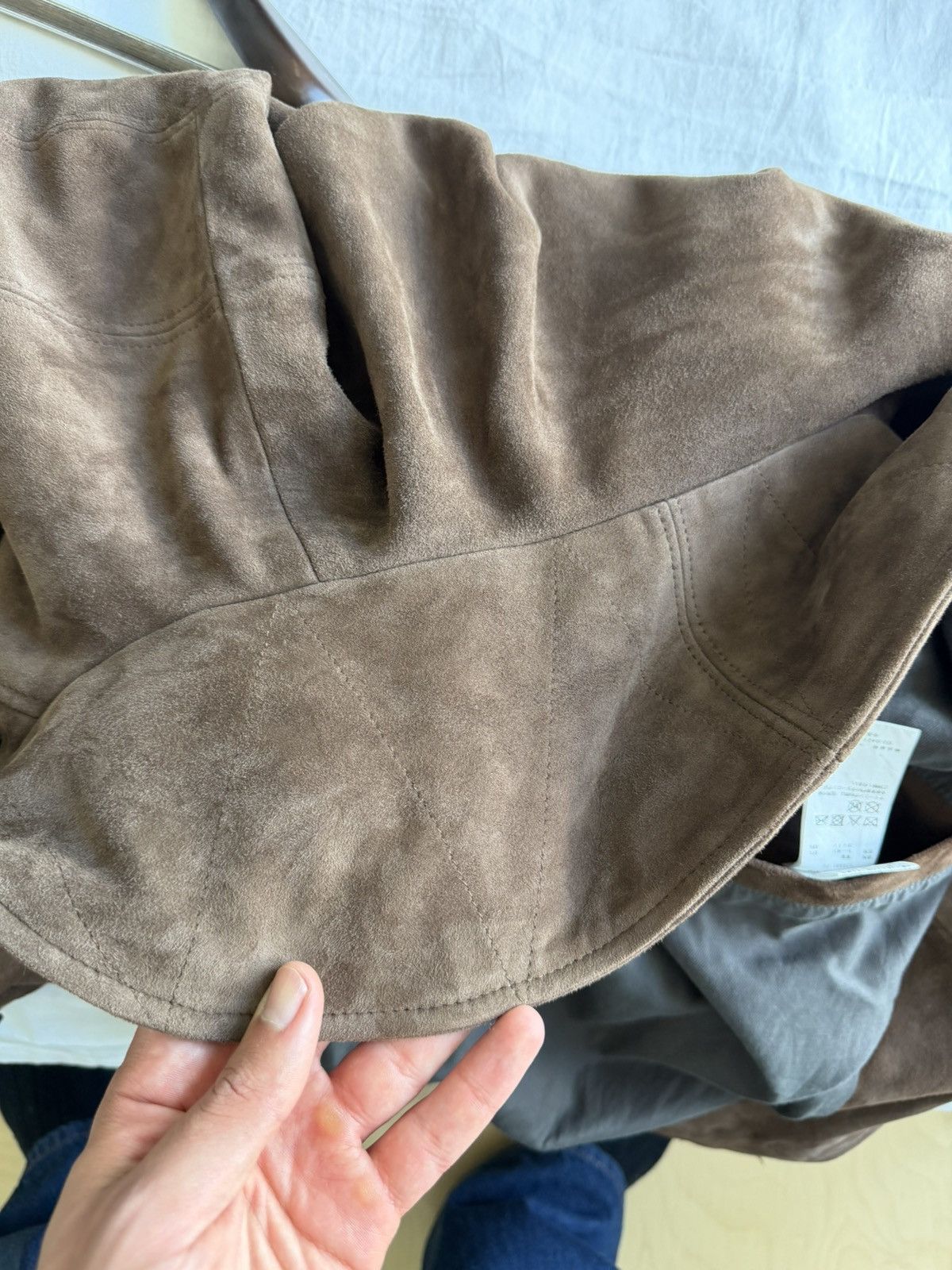 Auralee Auralee Silky Grain Suede Blouson Bomber Jacket $3366 Size US S / EU 44-46 / 1 - 16 Thumbnail