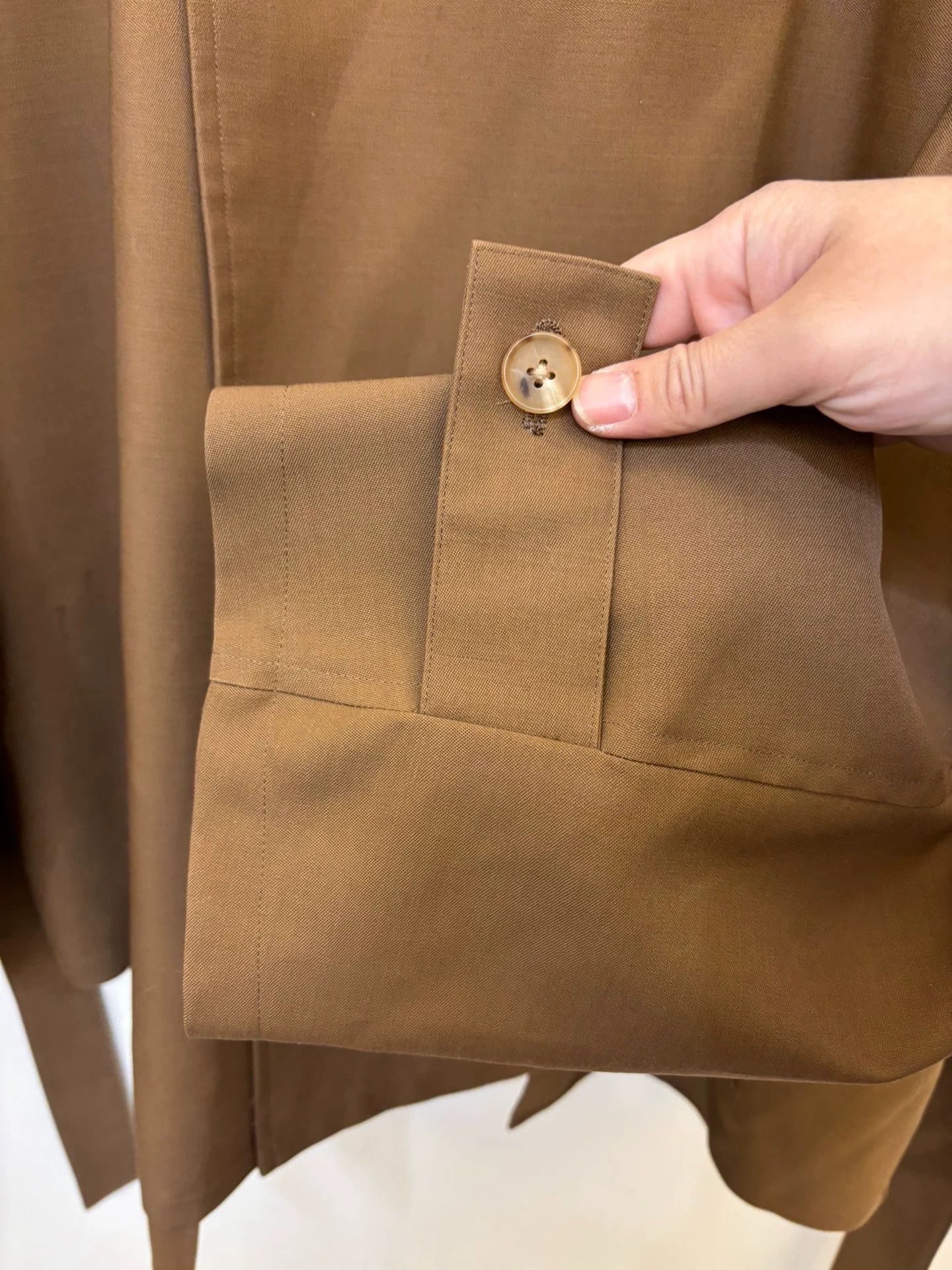 Other blanc YM wool brown oversized m coat Size US M / EU 48-50 / 2 - 3 Thumbnail