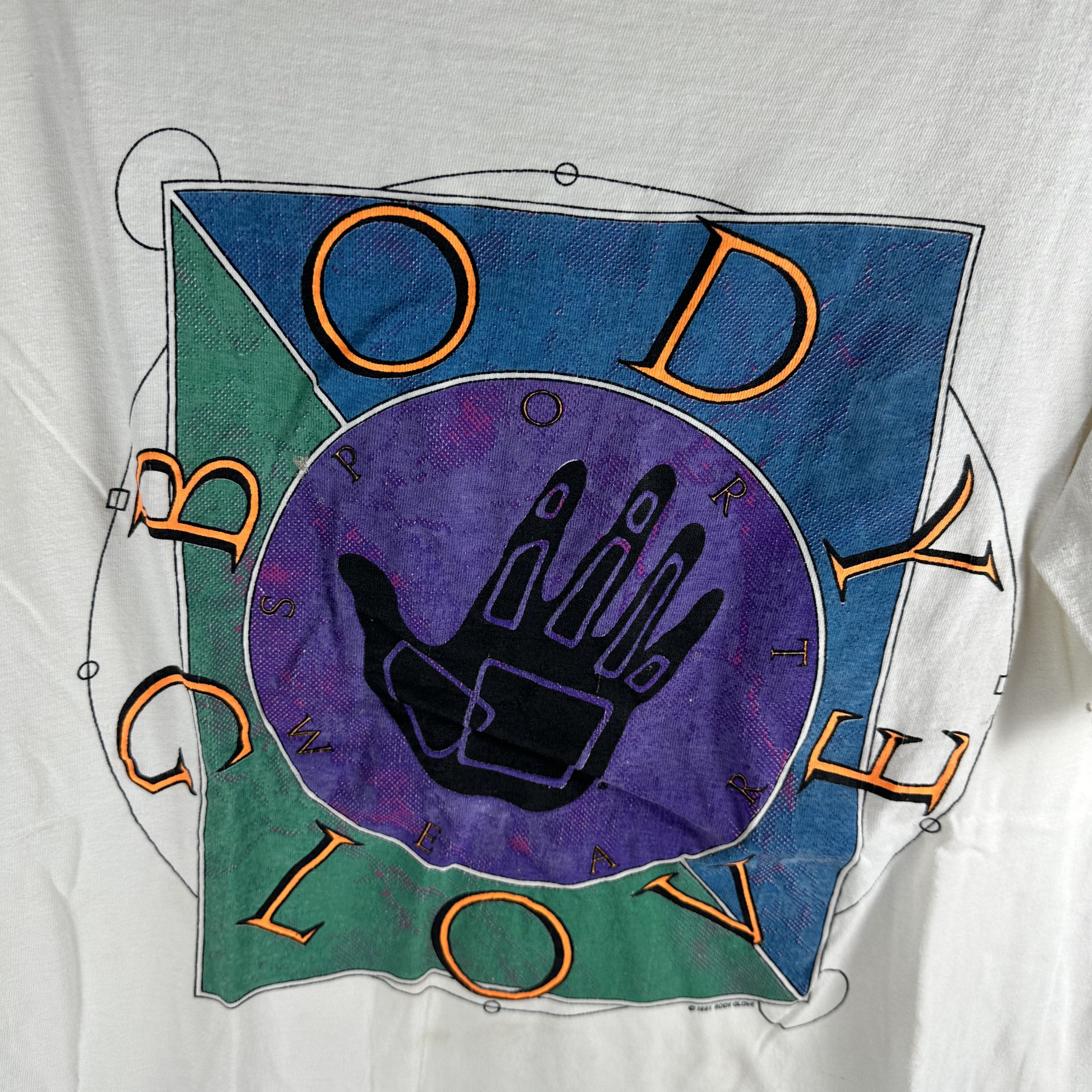 Vintage 1991 Body Glove Graphic Surf Gear Single Stitch T-shirt Size US XL / EU 56 / 4 - 2 Thumbnail