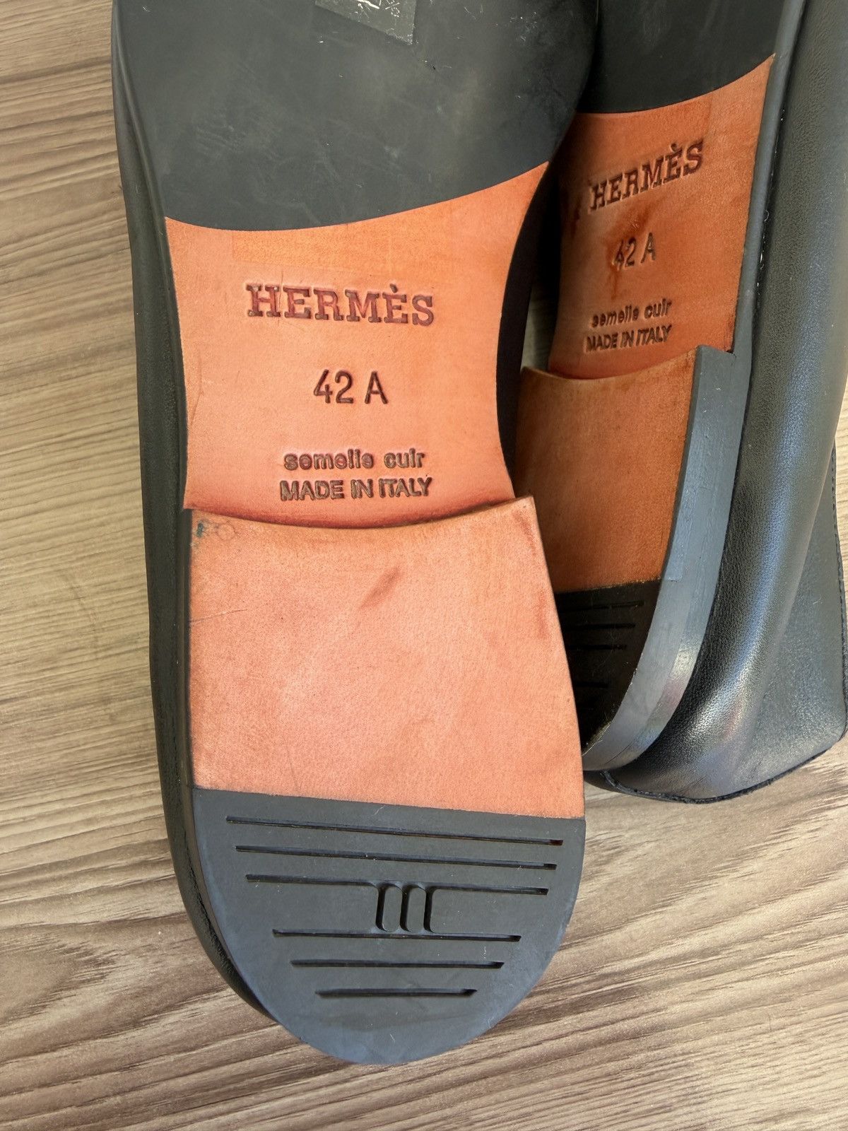 Hermes Orson flat loafers Size US 9 / EU 42 - 20 Thumbnail