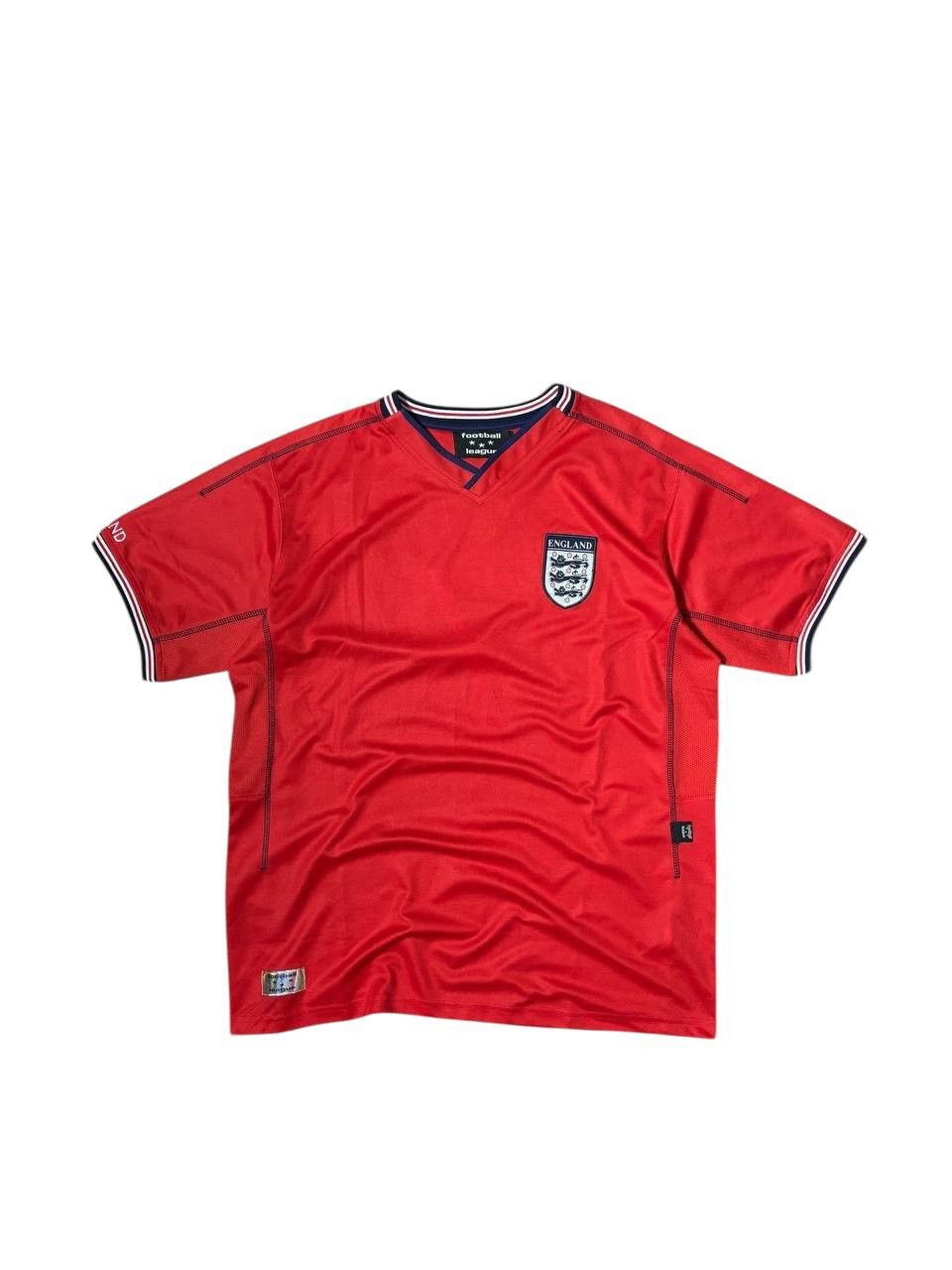 Vintage 00's England #7 BECKHAM Blokecore Football Jersey TShirt Tee Size US L / EU 52-54 / 3 - 2 Thumbnail
