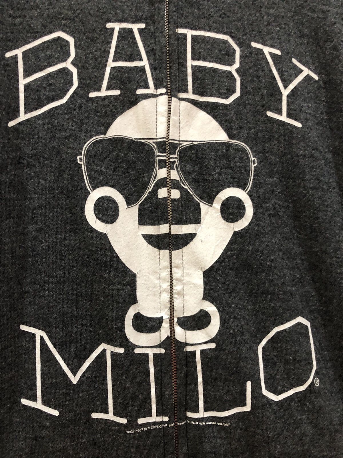 Bape OG F/W 2007 Baby Milo Full Zip Hoodie Size US M / EU 48-50 / 2 - 3 Thumbnail