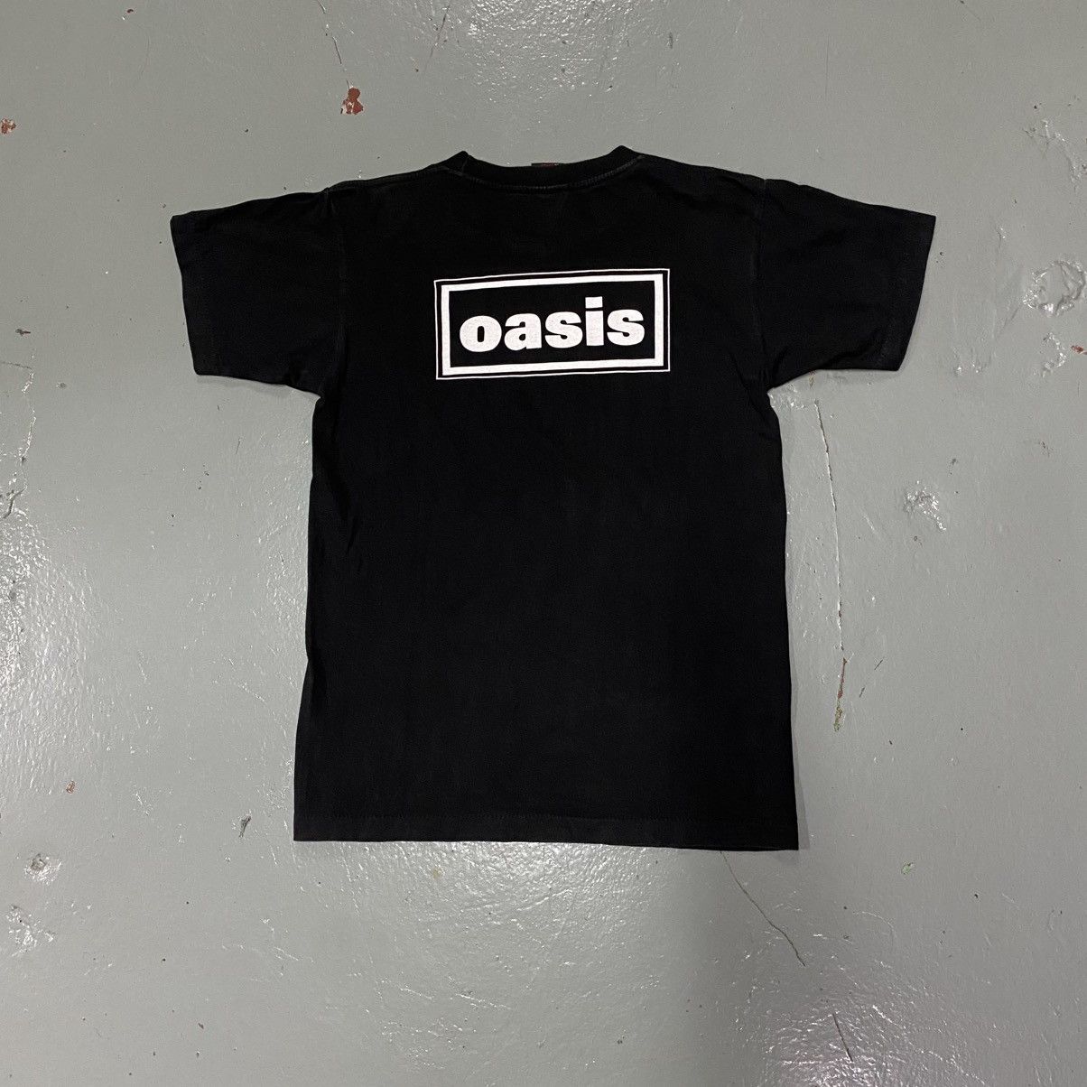 Band Tees × Rap Tees × Vintage Vintage 90s Oasis Rap Tee Britpop Promo Shirt Size US M / EU 48-50 / 2 - 3 Thumbnail