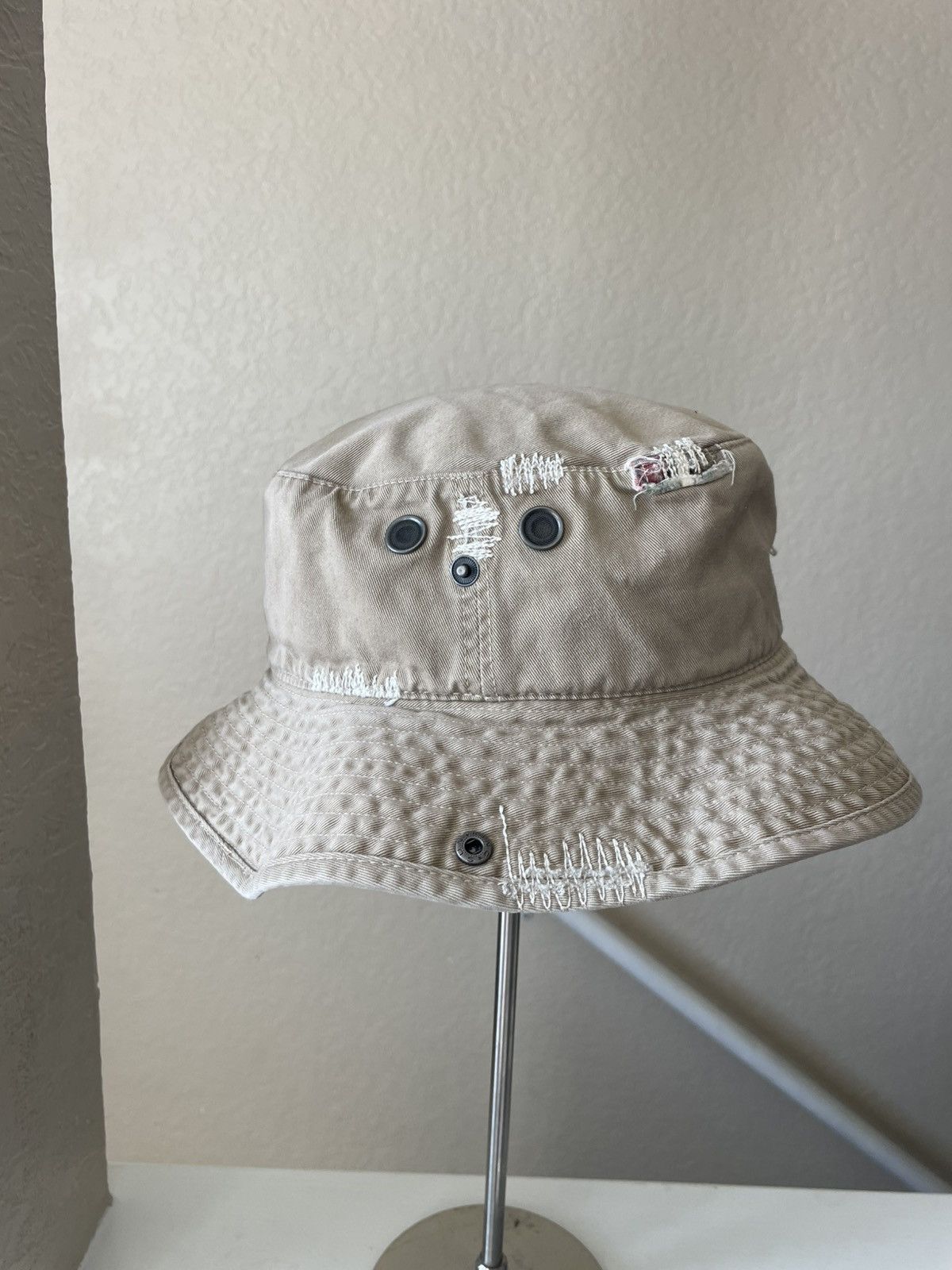 Rugby Ralph Lauren Patchwork Stitches Bucket hat Size ONE SIZE - 5 Thumbnail