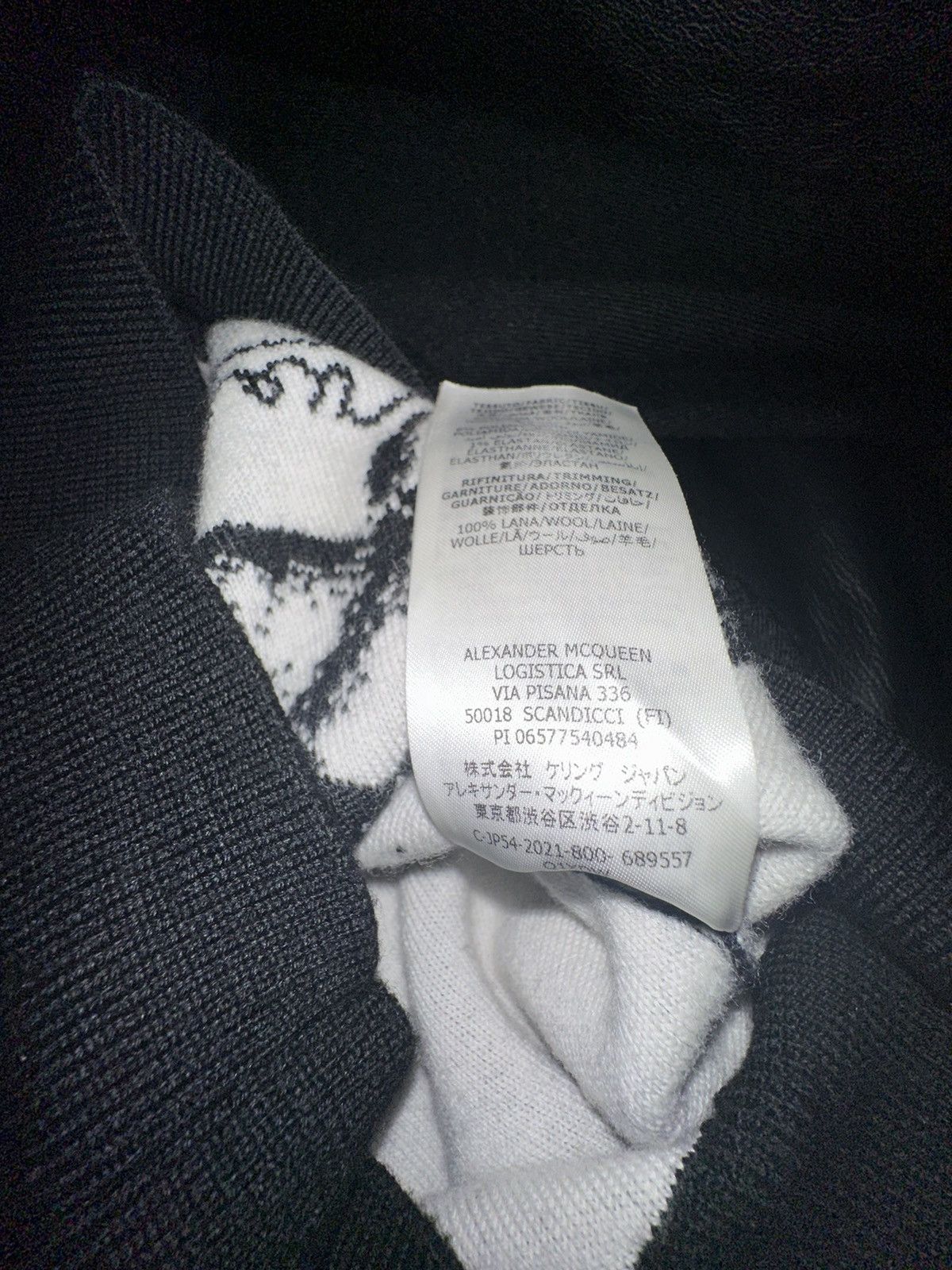 Alexander McQueen Alexander McQueen Skull Print Long Sleeved Sweater Size US S / EU 44-46 / 1 - 7 Thumbnail