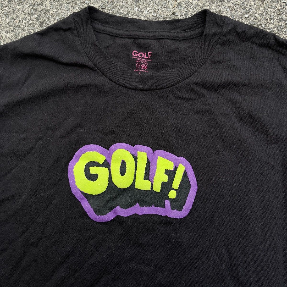Golf Wang × Odd Future × Tyler The Creator Retro GOLF WANG Puff Print Logo Shirt Size US L / EU 52-54 / 3 - 2 Thumbnail