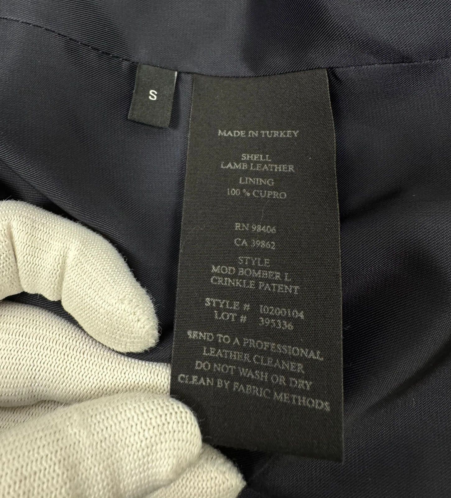 Theory Theory Lamb Leather Mod Bomber size S Size S / US 4 / IT 40 - 13 Thumbnail