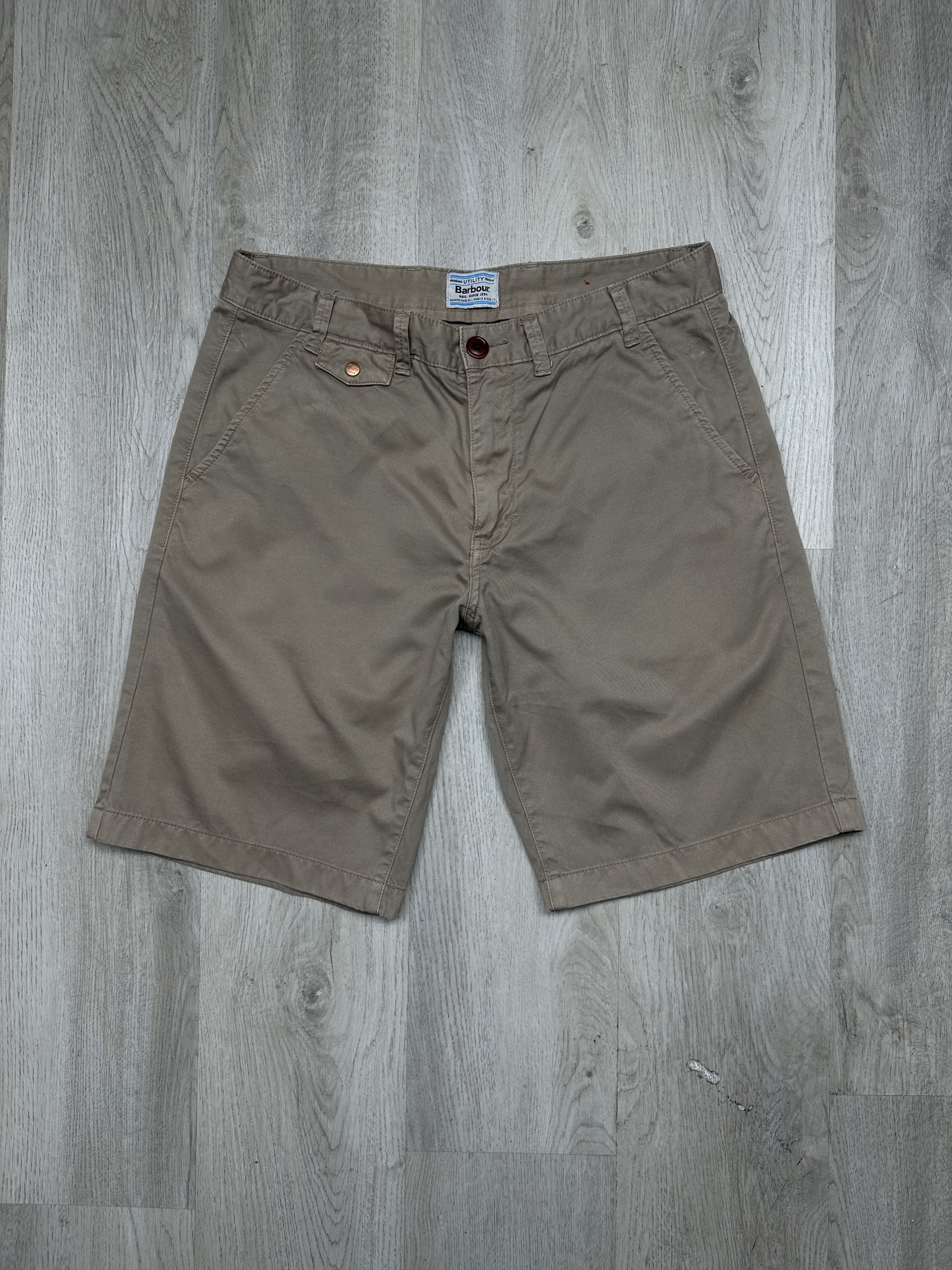 Barbour Barbour Mens Chino Shorts Size US 34 / EU 50 - 1 Thumbnail