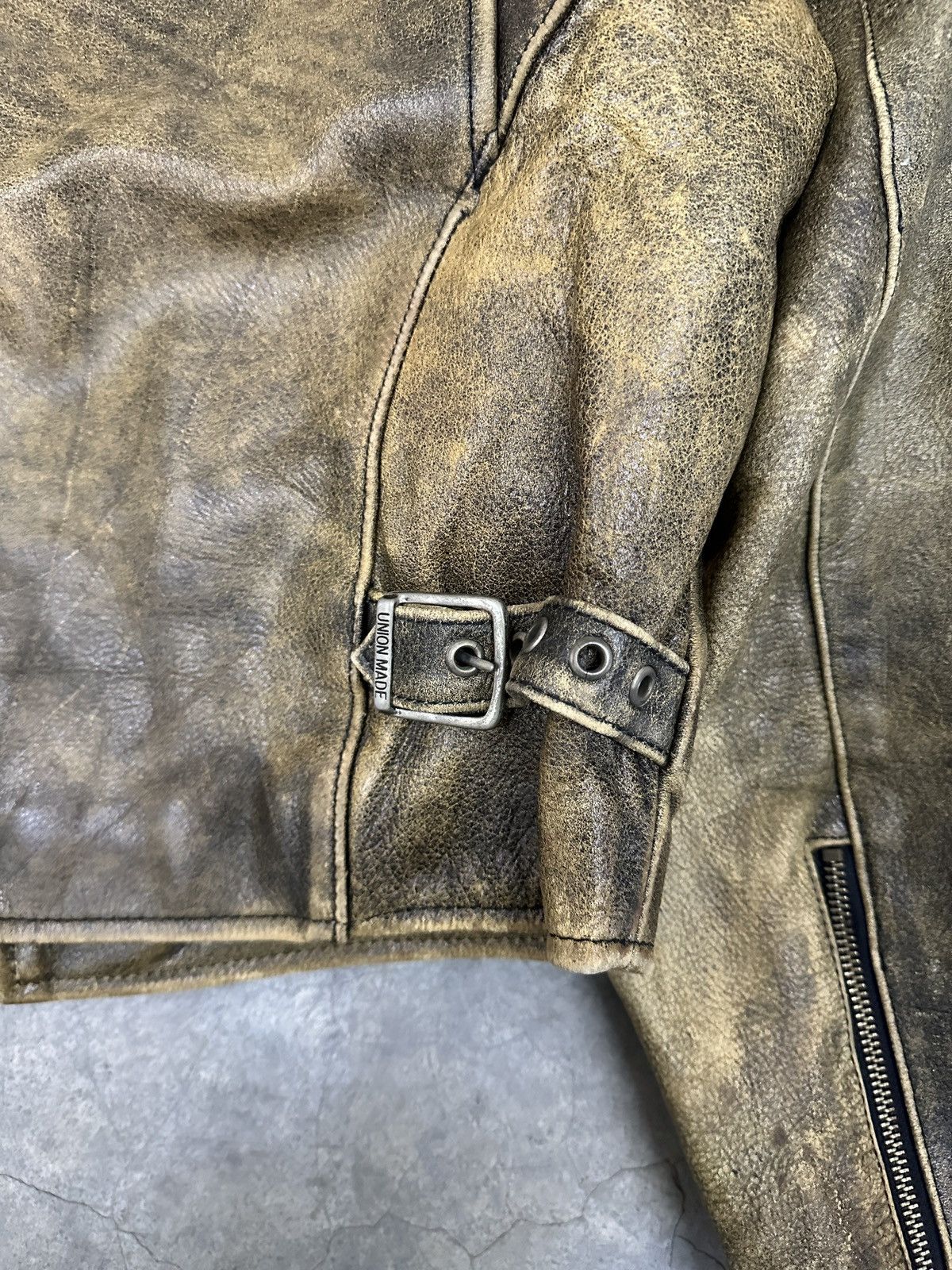 I Am Not A Human Being × Vintage Vintage Human Being Leather Jacket Size US M / EU 48-50 / 2 - 18 Thumbnail