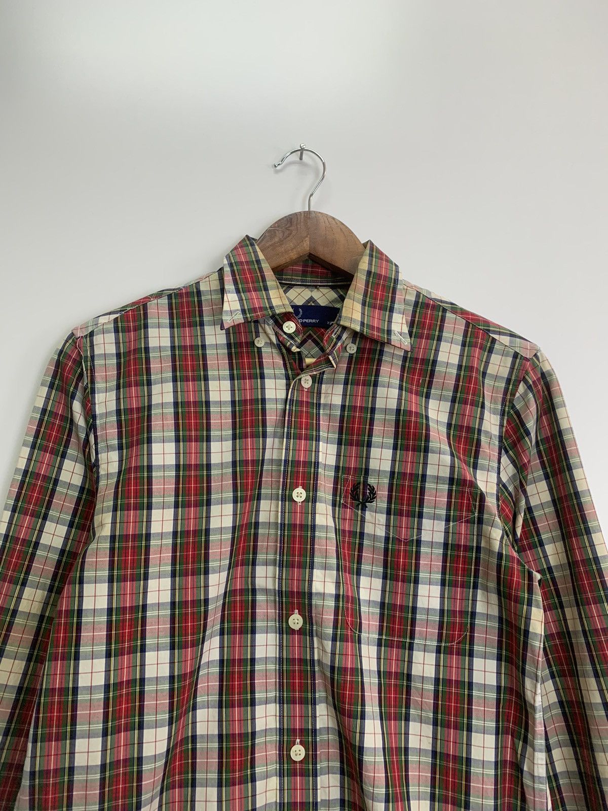 Flannel × Fred Perry × Vintage Vintage Fred Perry Flannel Size US XS / EU 42 / 0 - 2 Thumbnail