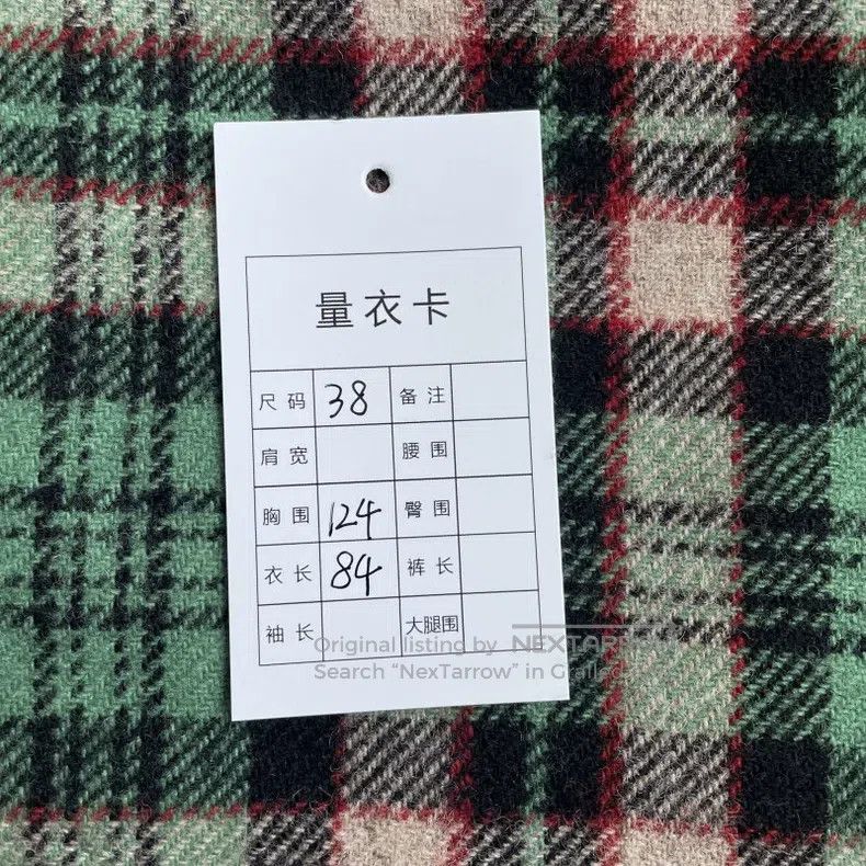 Gucci Gucci Logo embroidered plaid detachable collar long sleeve Size XS / US 0-2 / IT 36-38 - 8 Thumbnail