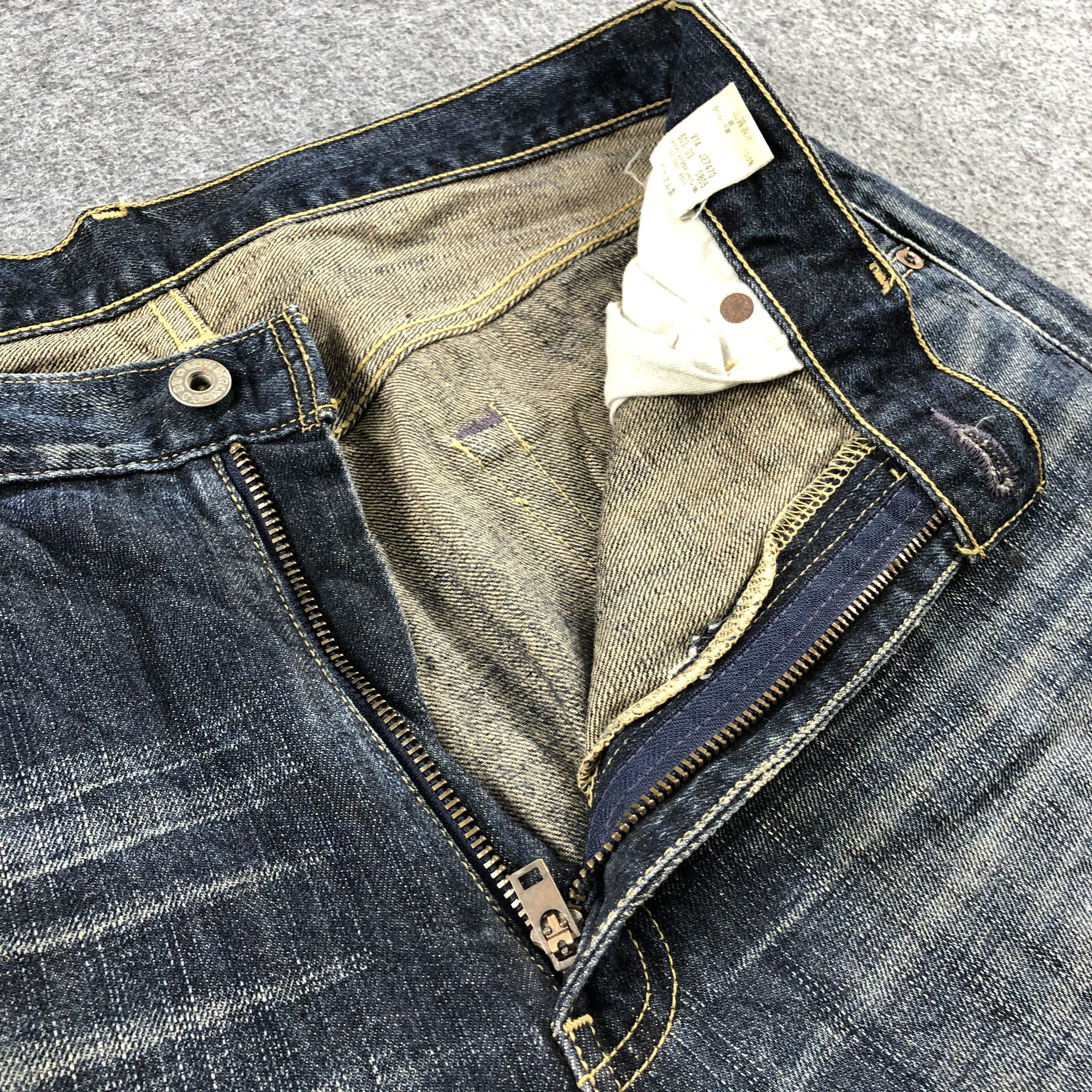 Levi's Vintage 90s Levis 503 Earth Tone Jeans-J1758 Size US 35 - 12 Thumbnail