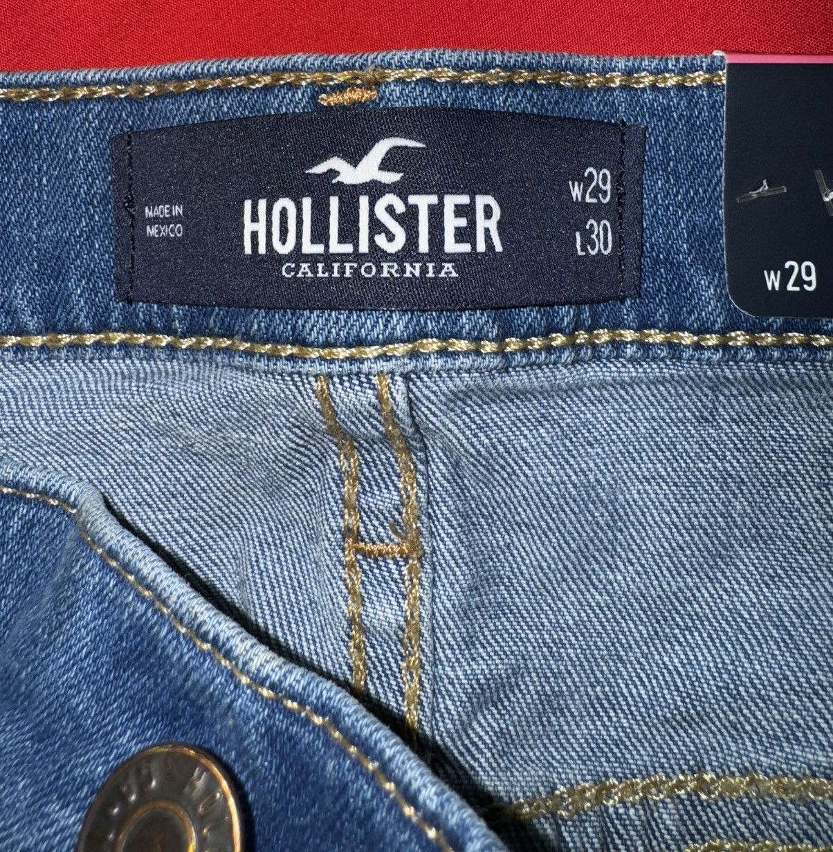 Hollister Hollister Blue Skinny Jeans 29x30 Size US 29 - 4 Thumbnail