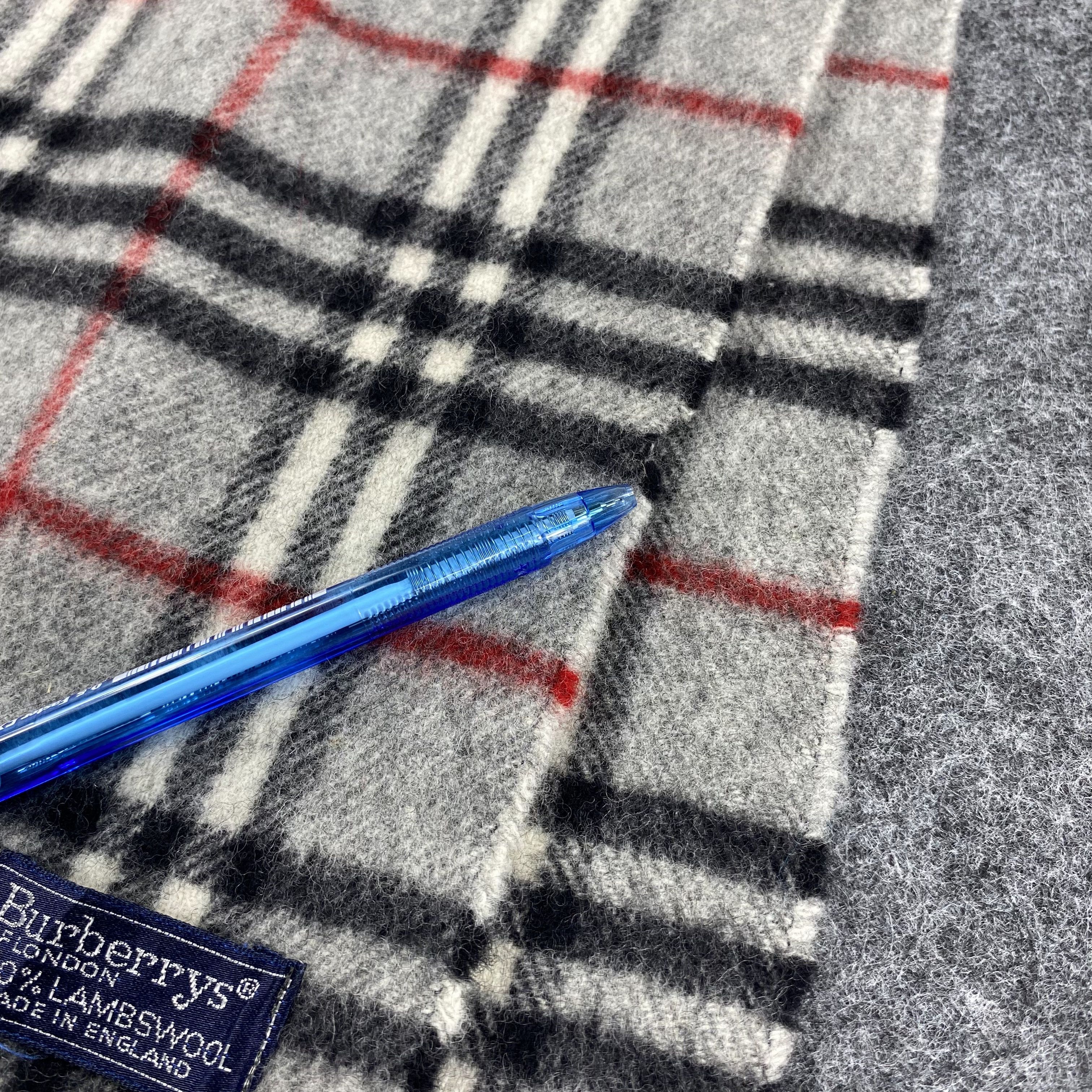Burberry × Vintage GF10203 Burberry Scarf Neck Wear Muffler Size ONE SIZE - 5 Thumbnail