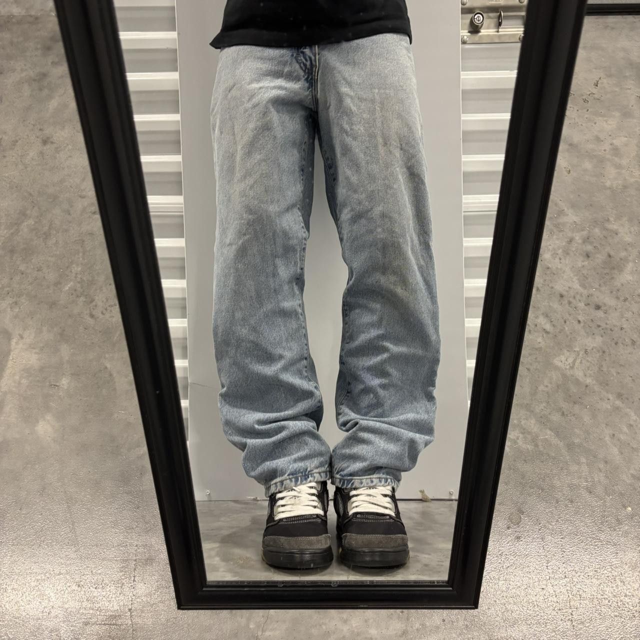 Japanese Brand × Vintage Crazy Vintage Y2K/2000s Light Wash Essential Denim Jeans! Size US 28 / EU 44 - 1 Thumbnail