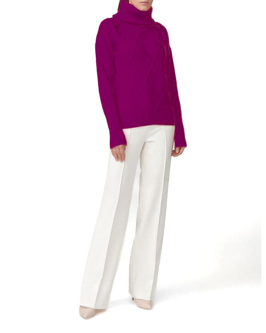 Kenzo KENZO / Wool Sweater with Transforming Collar Size L / US 10 / IT 46 - 3 Thumbnail