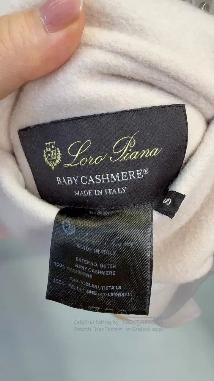 Loro Piana Loro Piana Double-Sided Baby Volcano Collar Cashmere Coat Size S / US 4 / IT 40 - 7 Thumbnail