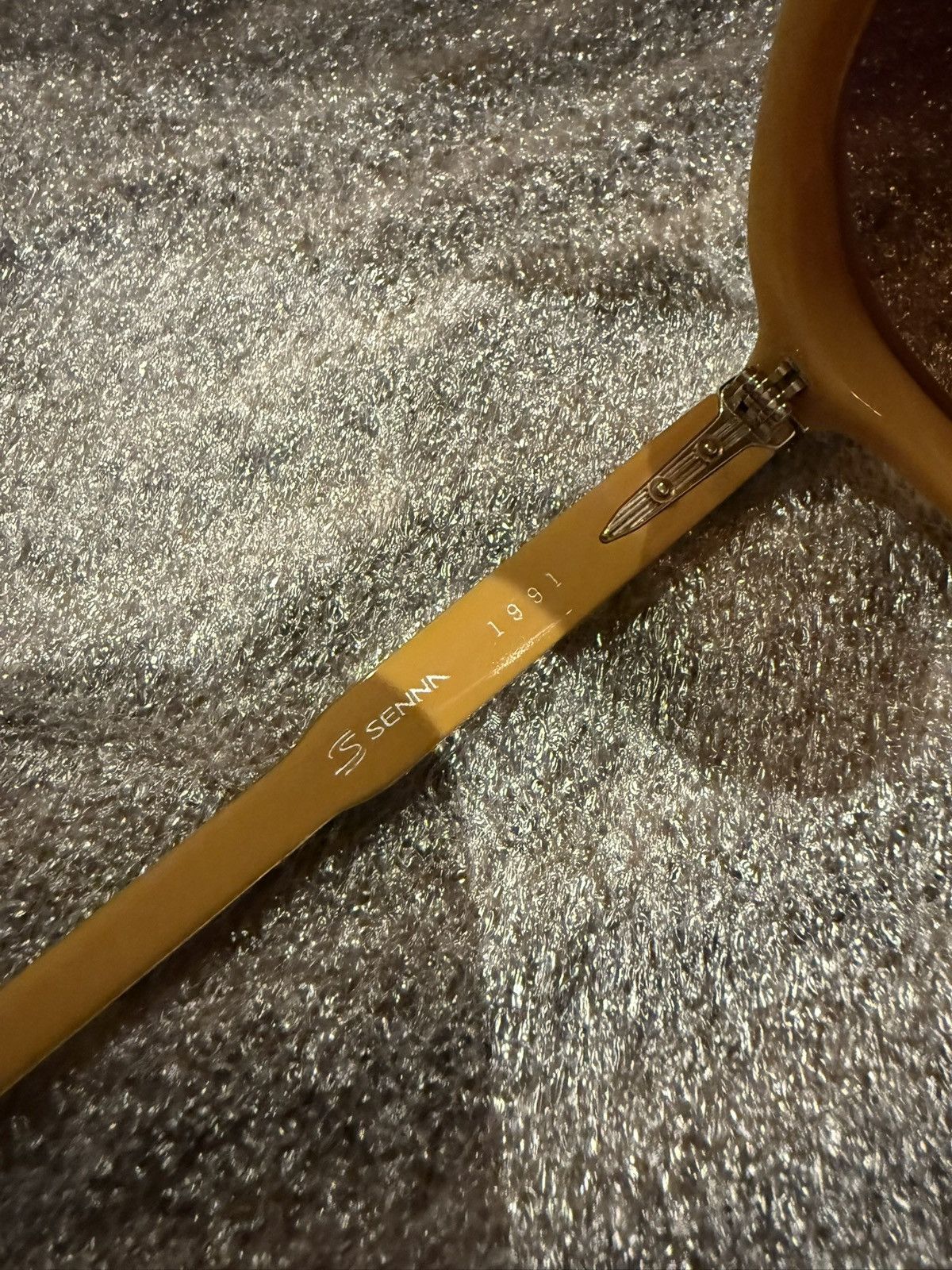 Jacques Marie Mage Jacques Marie Mage 1991 Senna in Mustard sunglasses rare Size ONE SIZE - 12 Thumbnail