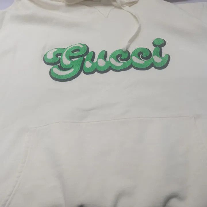 Gucci Gucci Gucci SS23 Striped Logo Embroidered Hoodie -2506 Size US XXL / EU 58 / 5 - 8 Thumbnail