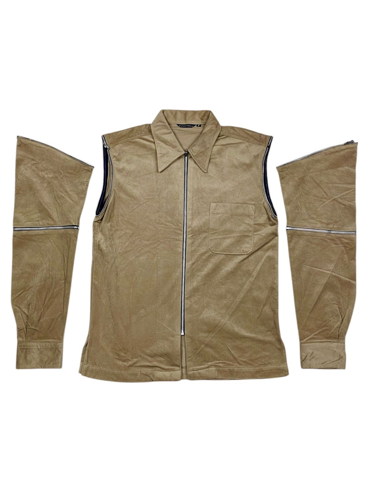 If Six Was Nine 1980s Garcon Wave - Multizips 3 Way Jacket Size US M / EU 48-50 / 2 - 12 Thumbnail