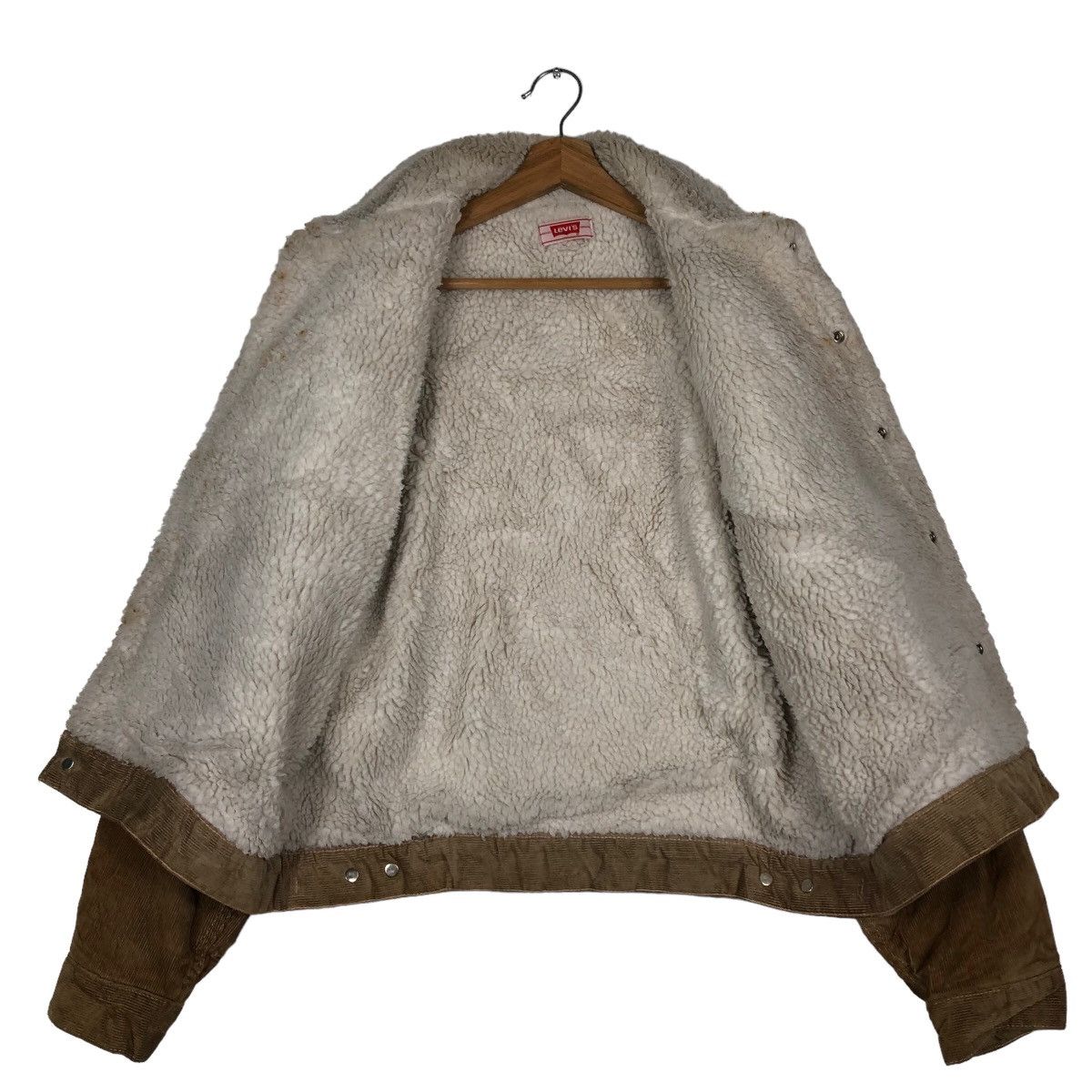 Levi's 🔥Vintage Cropped Biker Jacket Levi’s America Corduroy Size US M / EU 48-50 / 2 - 13 Thumbnail