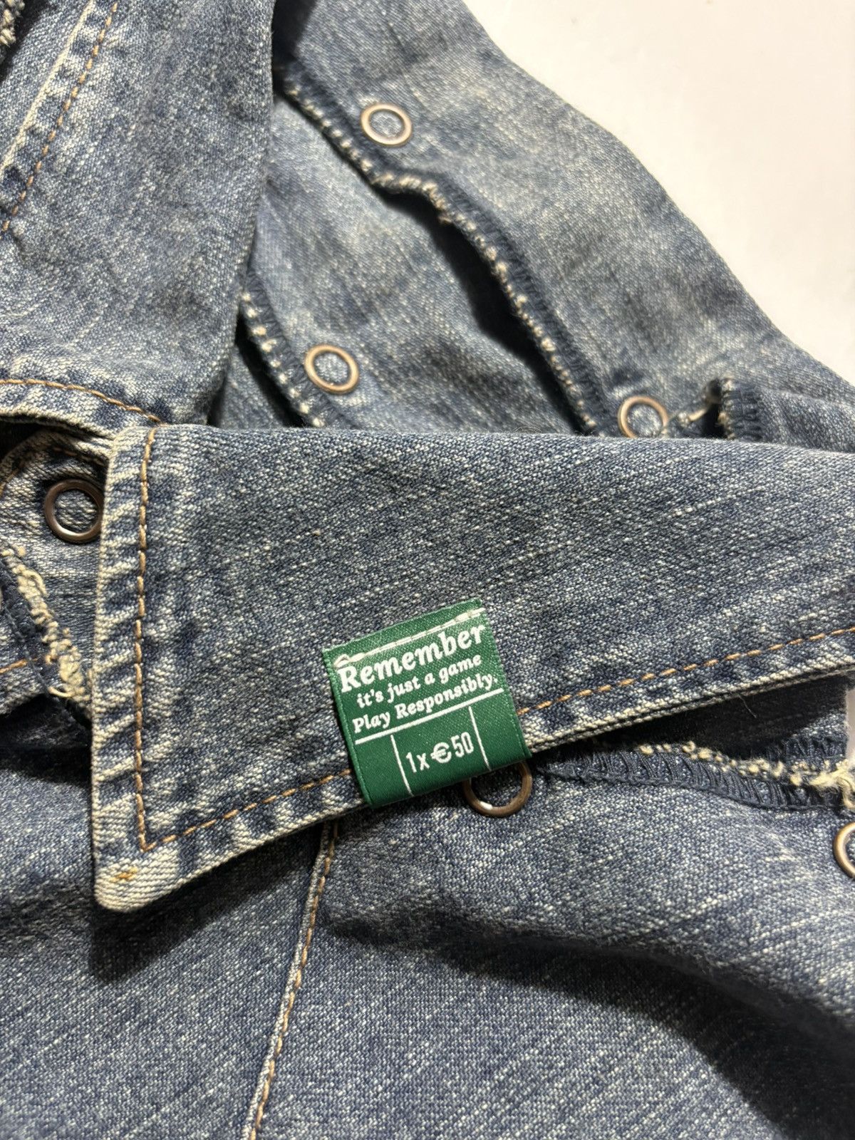 Maison MIHARA YASUHIRO RUNWAY MAISON MIHARA YASUHIRO 19AW REMOVABLE DENIM SHIRT Size US M / EU 48-50 / 2 - 9 Thumbnail