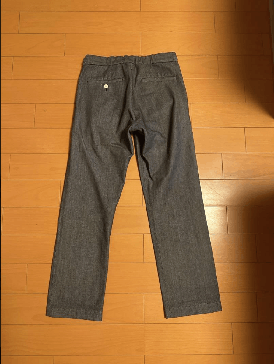 Comme des Garcons Homme Plus 00AW Archive Straight Denim Gray Size US 30 / EU 46 - 2 Thumbnail