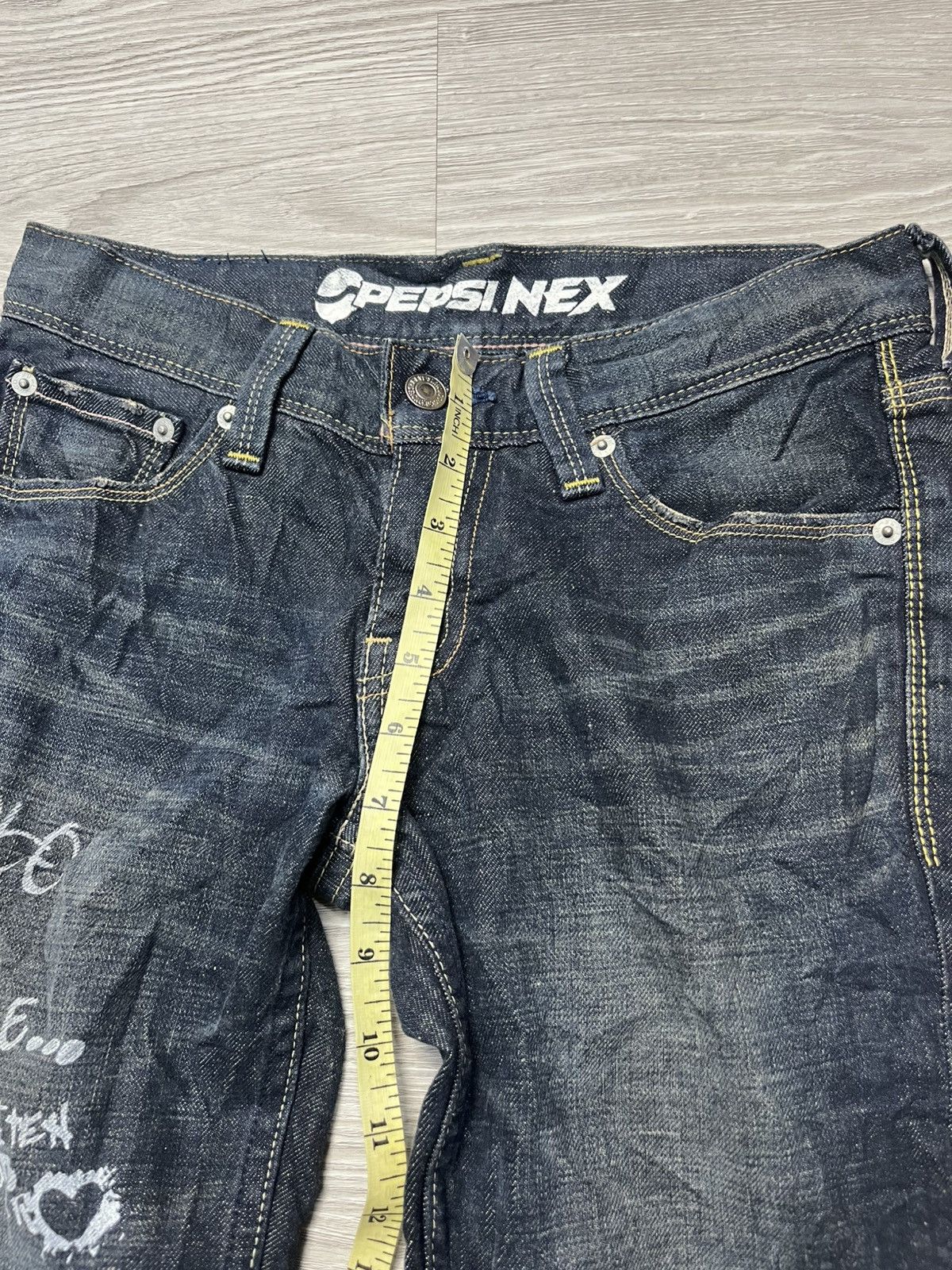 Levi's Levis 507 X Pepsi Nex Bootcut Jeans Size 28" / US 6 / IT 42 - 10 Thumbnail