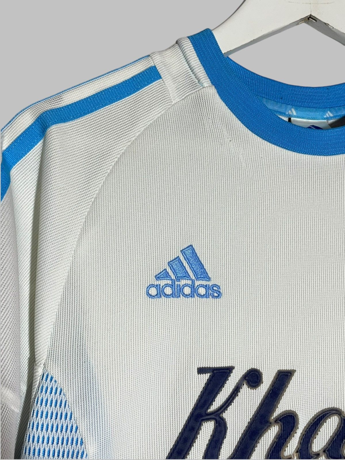 Adidas Olympique Marseille Adidas Vintage 2002/03 Home Soccer Shirt Size US S / EU 44-46 / 1 - 6 Thumbnail