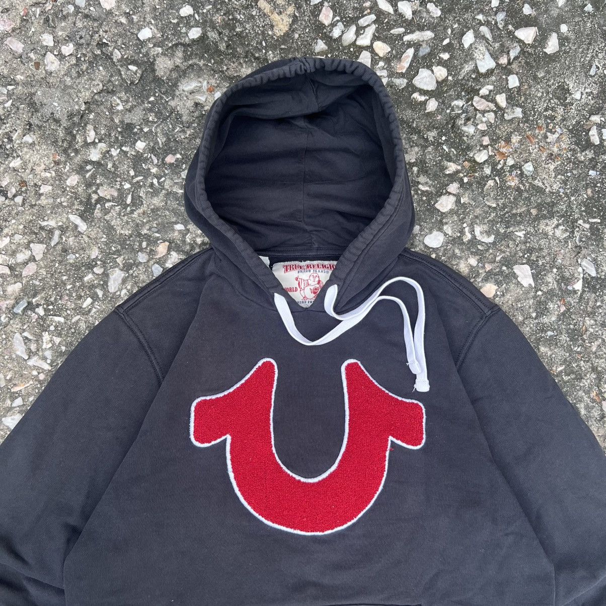 True Religion “TRUE RELIGION” BIG LOGO EMBROIDERY HOODIE Size US M / EU 48-50 / 2 - 3 Thumbnail