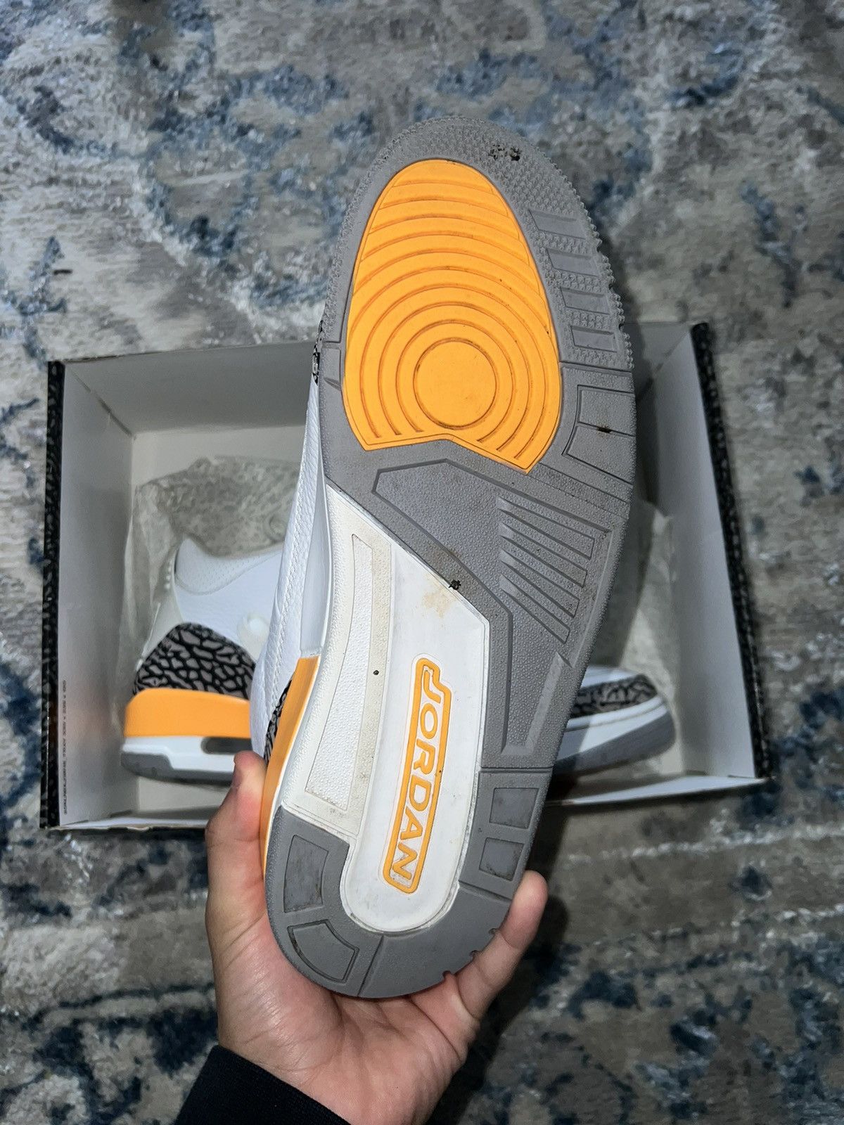 Jordan Brand Jordan 3 laser orange Size US 11.5 / EU 44-45 - 8 Thumbnail