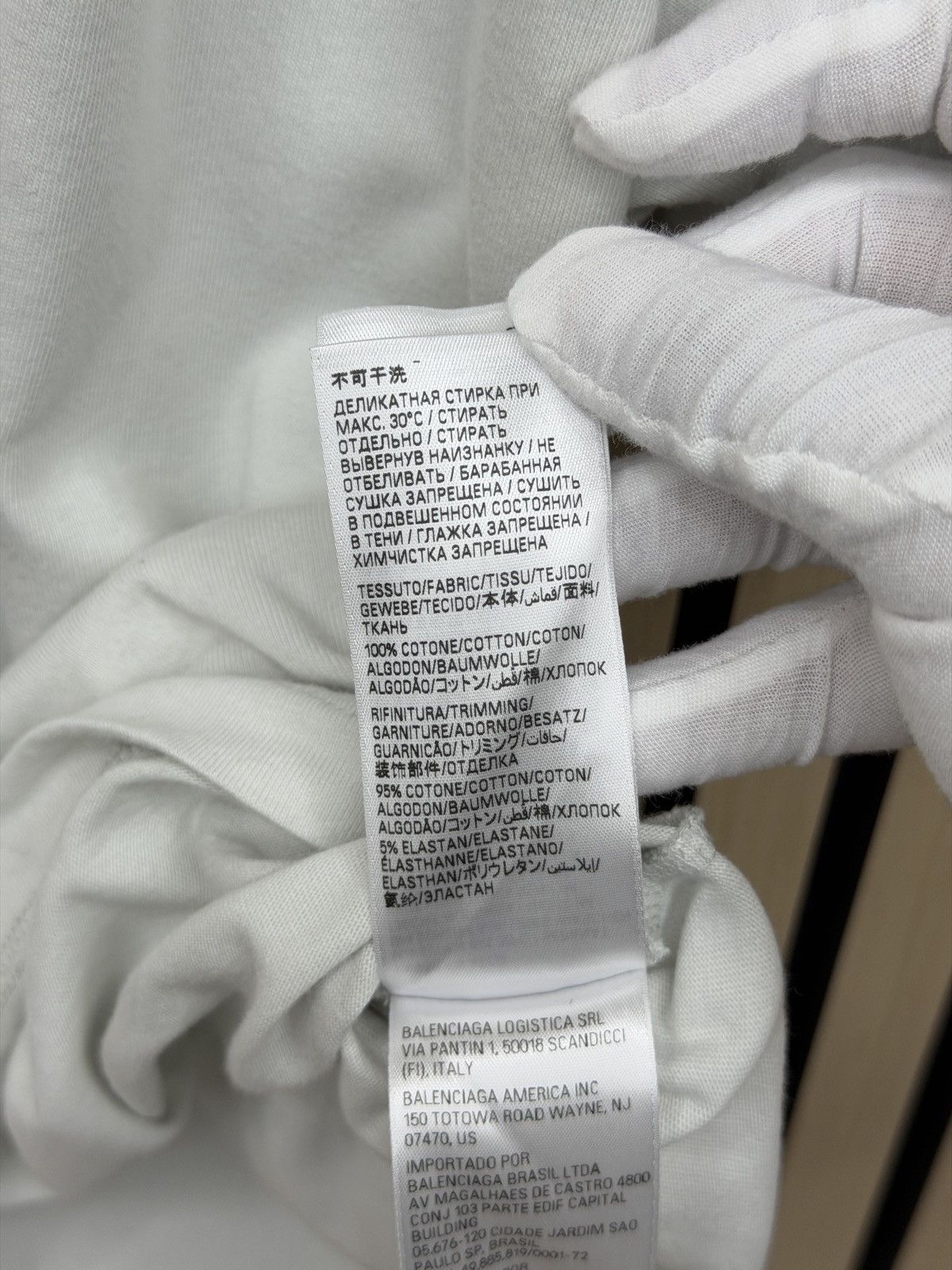 Balenciaga Balenciaga Loop Sports Icon Tee White Size L Size US L / EU 52-54 / 3 - 8 Thumbnail