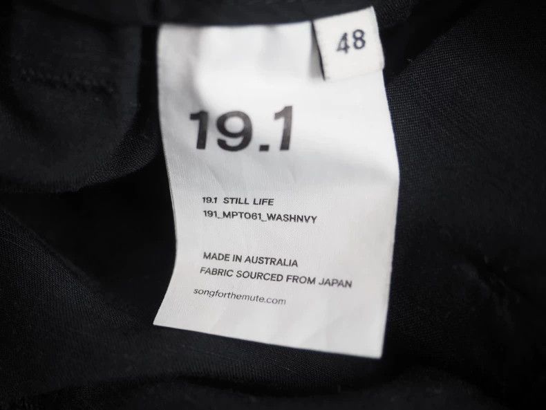 Song For The Mute Song For The Mute black ribbon trouser Size US 32 / EU 48 - 7 Thumbnail