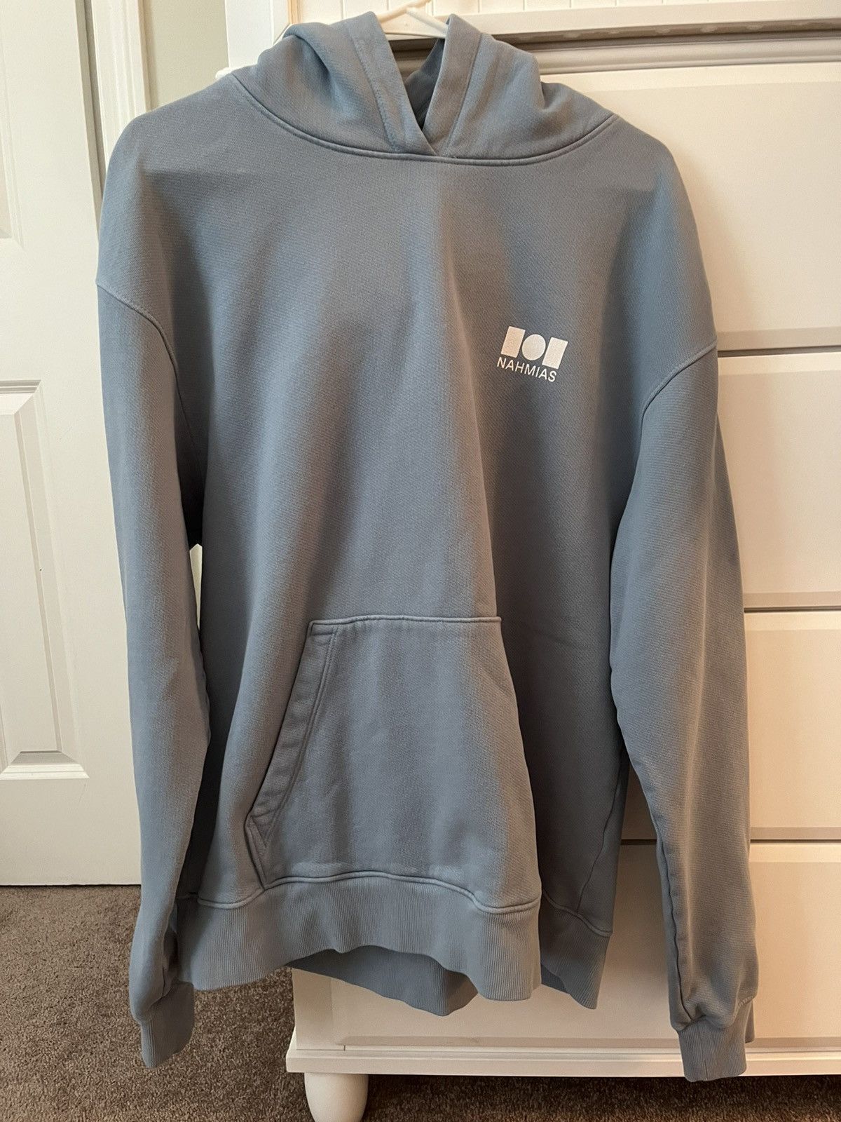 Nahmias Nahmias Logo Hoodie Size US L / EU 52-54 / 3 - 3 Thumbnail