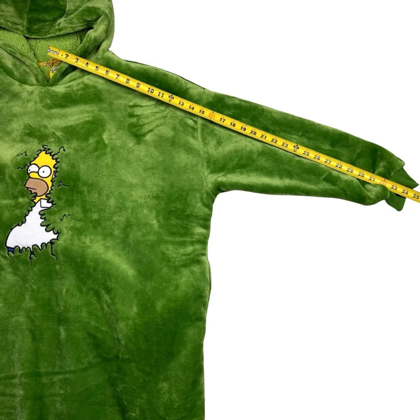 Primark Homer The Simpsons Robe Hoodie Fleece Lined Green S/M Mens Size US M / EU 48-50 / 2 - 8 Thumbnail
