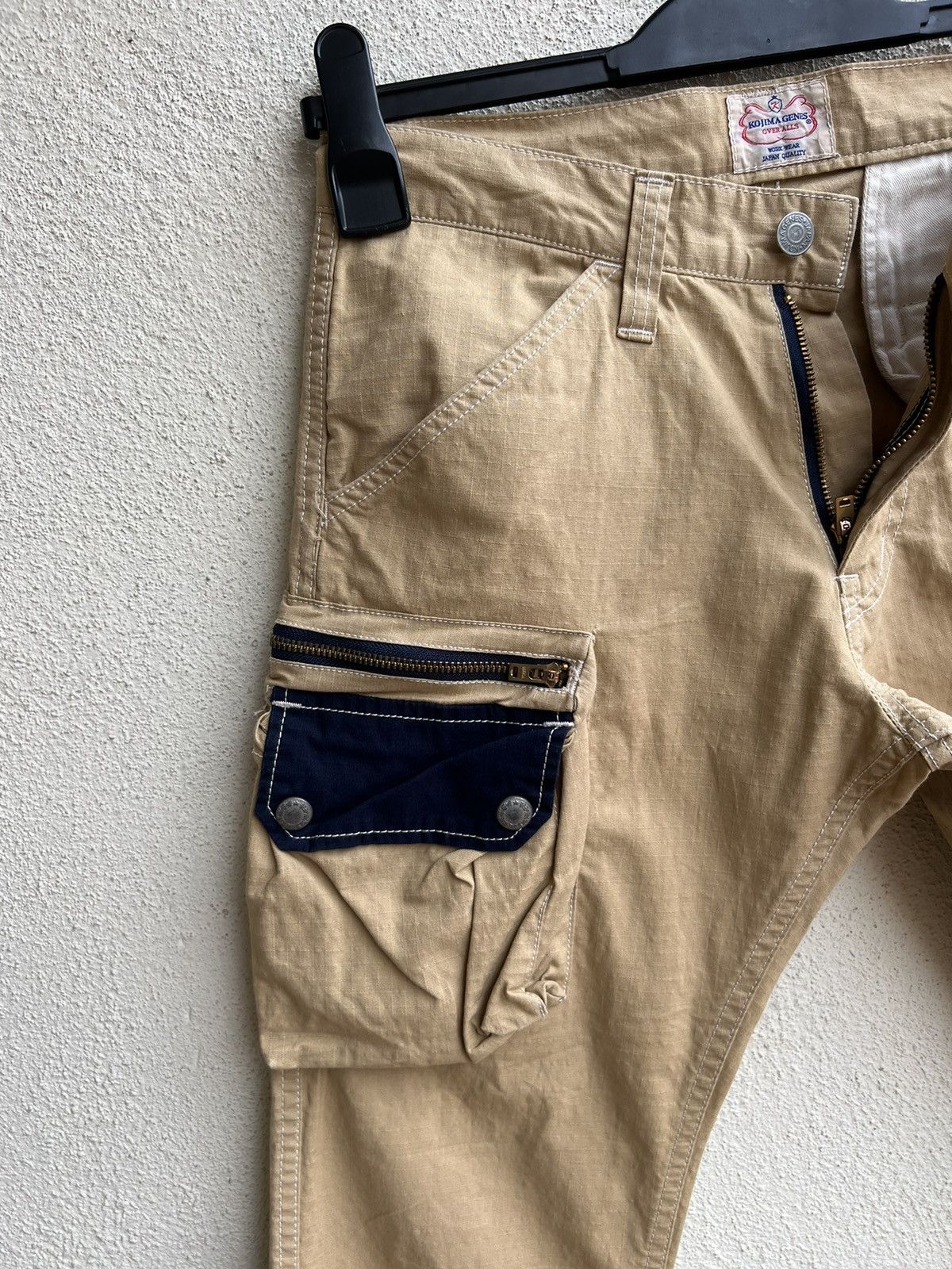 KOJIMA GENES Kojima Genes Japan Tactical Cargo Ripstop Trouser Cropped Size US 29 - 8 Thumbnail