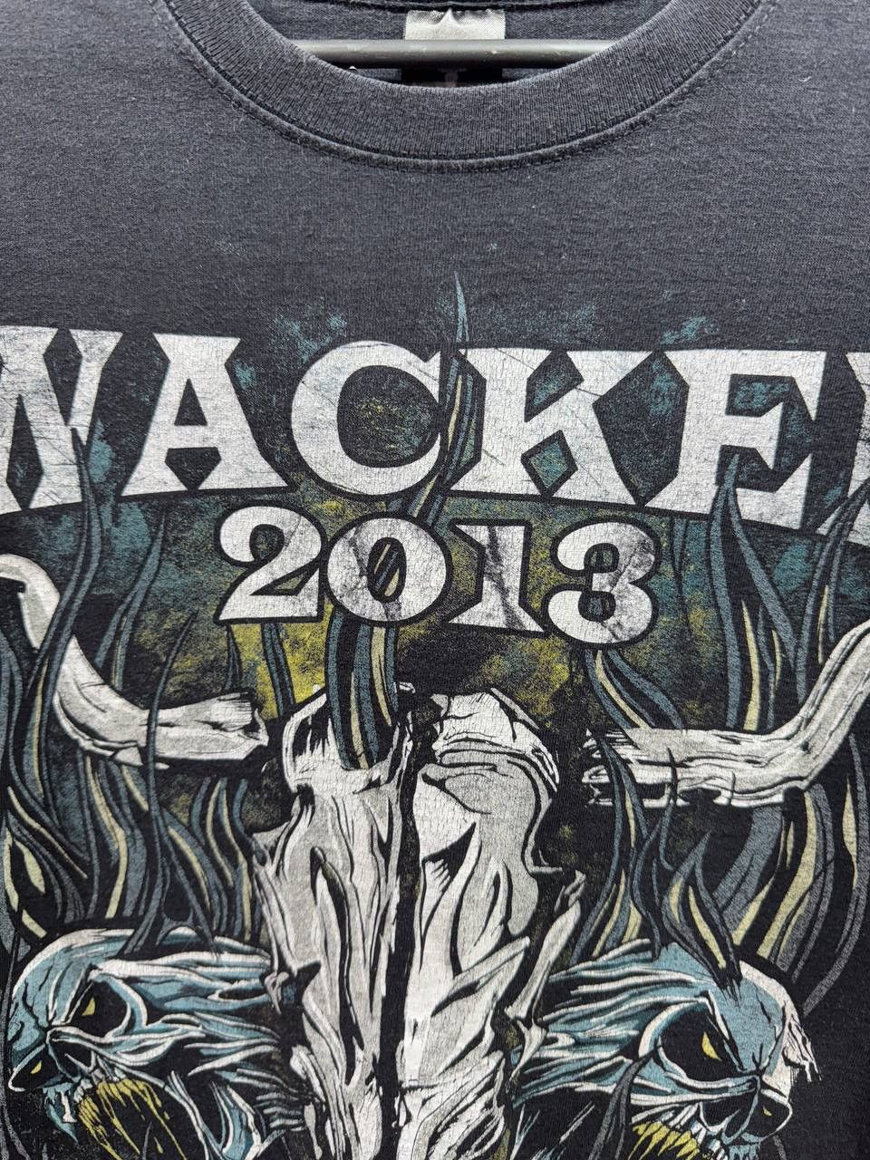 Band Tees Mens Vintage T Shirt Wacken 2013 Louder Than Nell Size US M / EU 48-50 / 2 - 9 Thumbnail