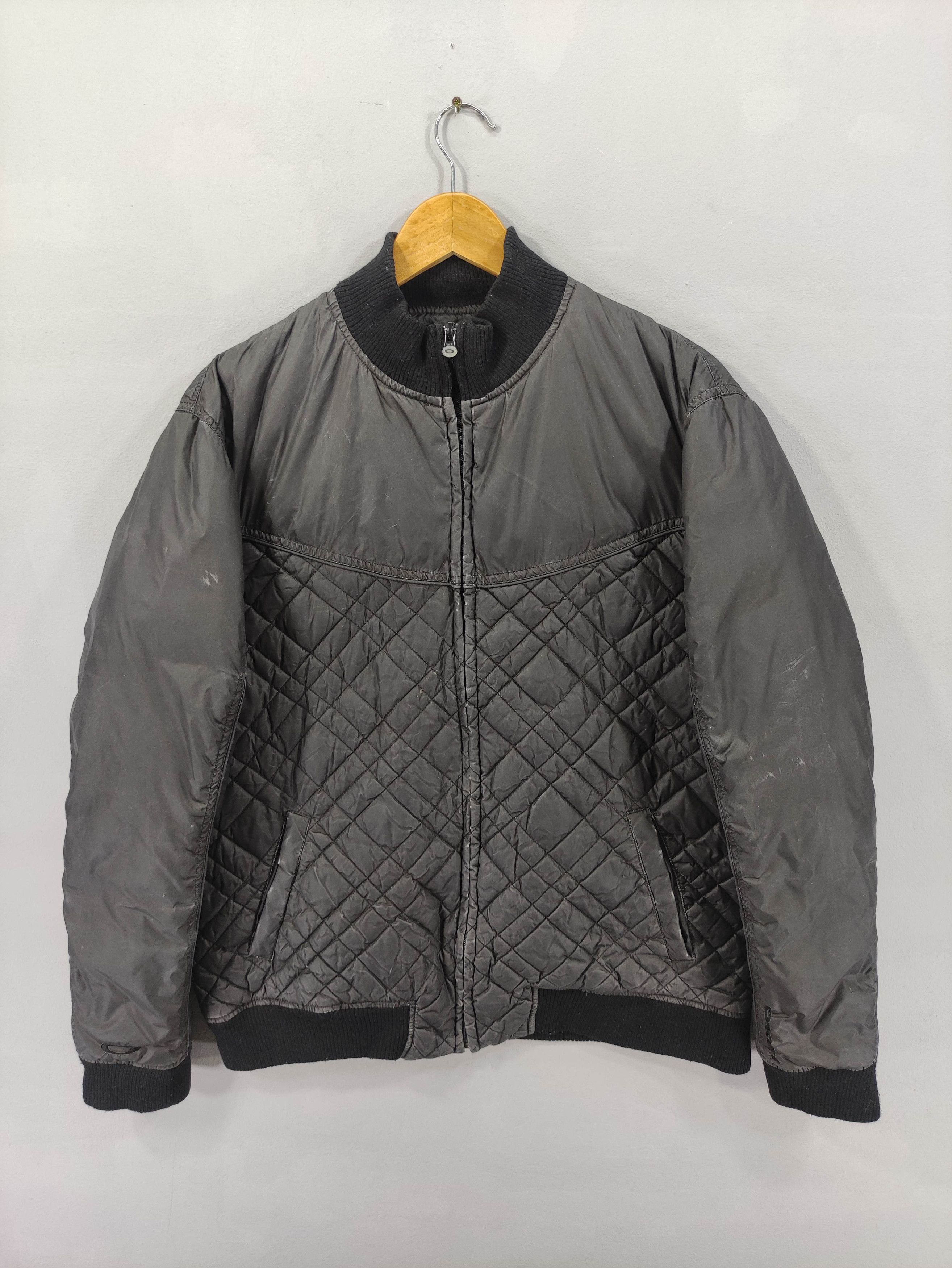 Oakley Vintage Oakley Quilted Zipper Jacket Size US XL / EU 56 / 4 - 1 Thumbnail