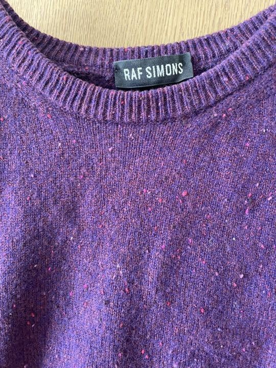 Raf Simons Cropped Boxy Knit Sweater Size US M / EU 48-50 / 2 - 3 Thumbnail
