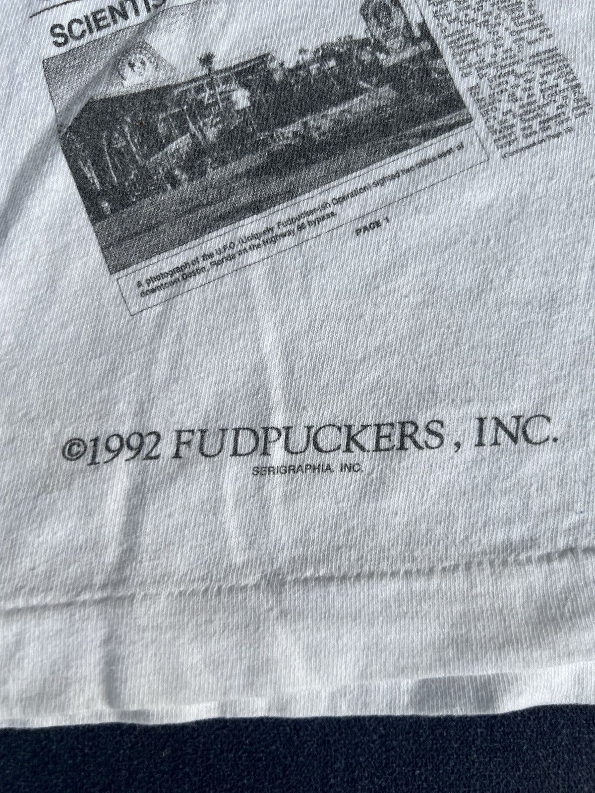 Fruit Of The Loom × If Six Was Nine ▶️ Vintage 90s FUDPUKER'S ©️ 1992 FUDPuKER'S,INC Size US L / EU 52-54 / 3 - 6 Thumbnail