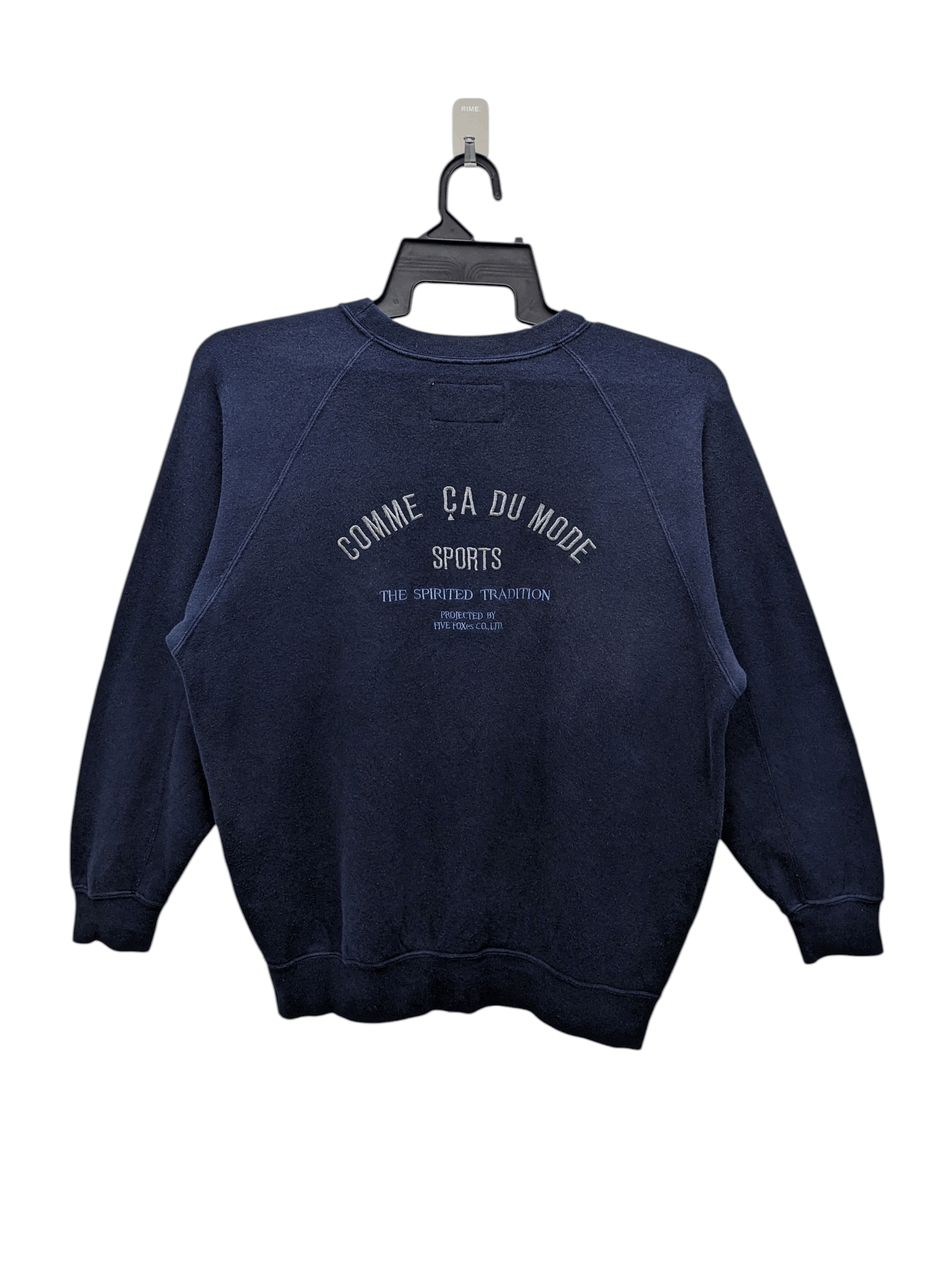 Vintage 90s Japanese Comme Ca Du Mode Sporting Club Crewneck