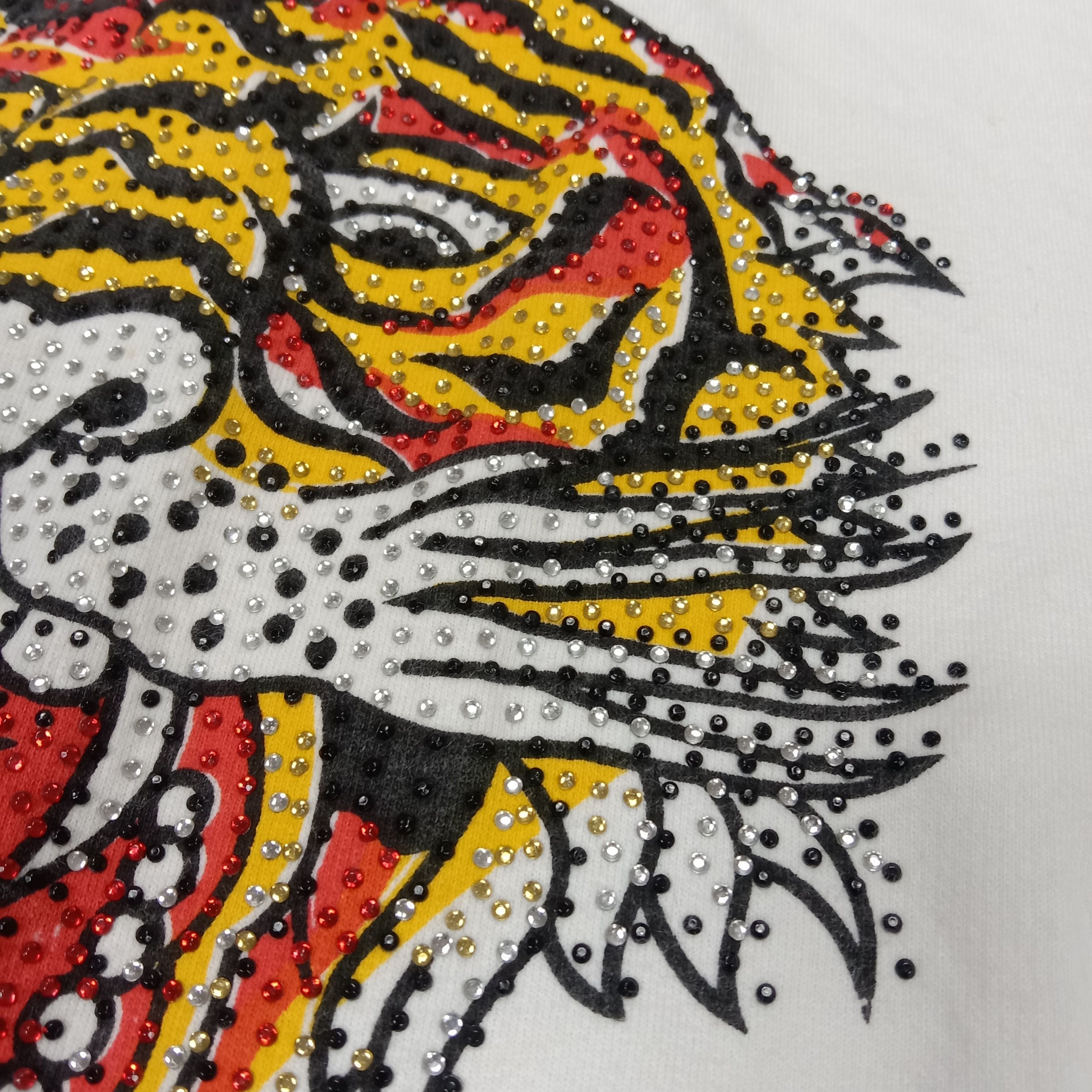 Christian Audigier × Ed Hardy × Vintage Ed Hardy Tiger Design Streetwear Style Sweater Size S / US 4 / IT 40 - 3 Thumbnail