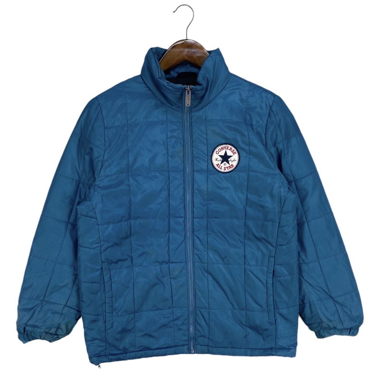 Converse × Vintage 💥RARE💥CONVERSE EMBROIDERY LOGO JACKET Size US M / EU 48-50 / 2 - 1 Thumbnail