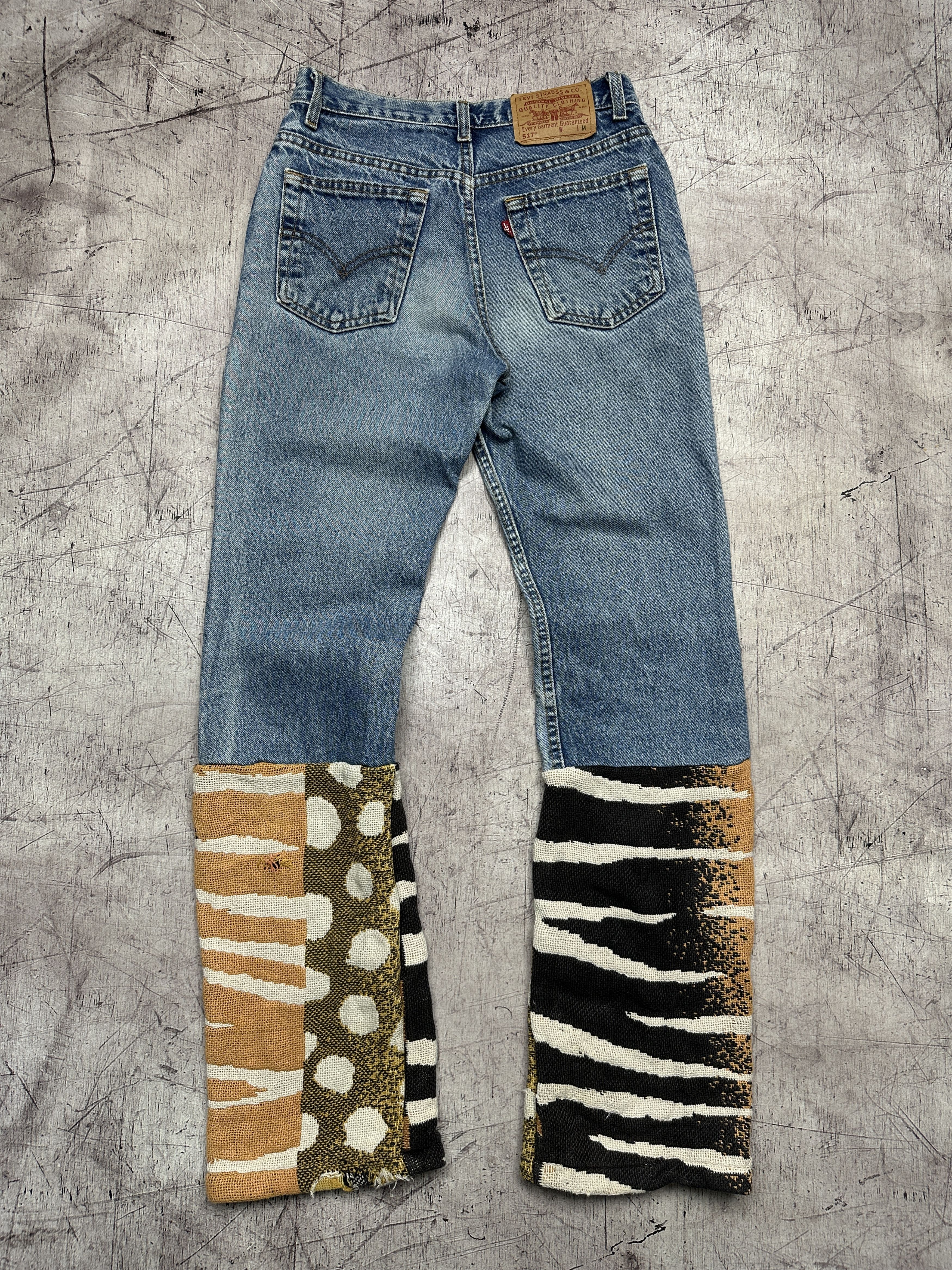 Levi's 517 Vintage Custom Womens Denim Pants Jeans